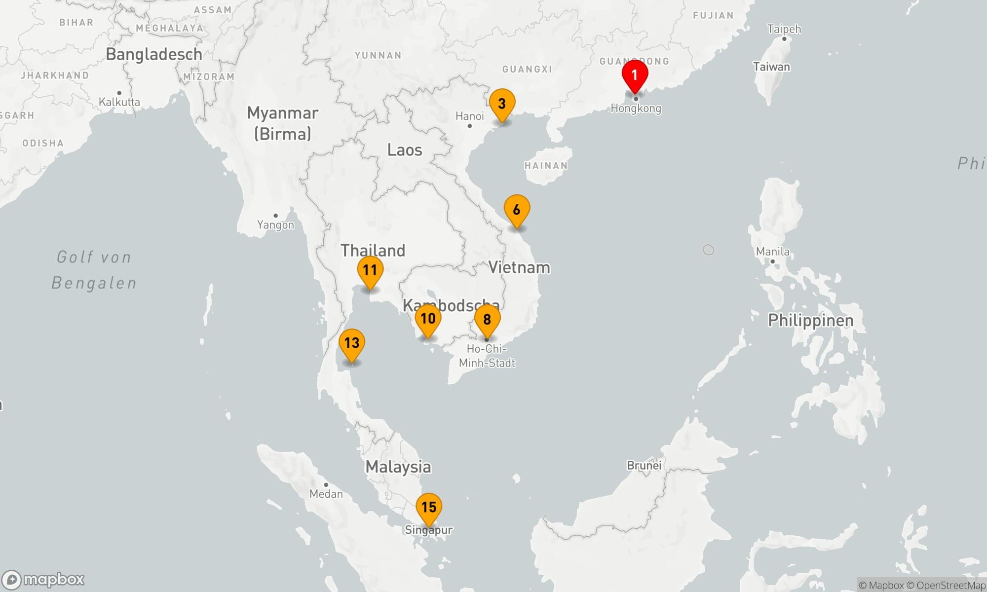 Route 14 Nächte - FERNOST-ENTDECKUNGSREISE
