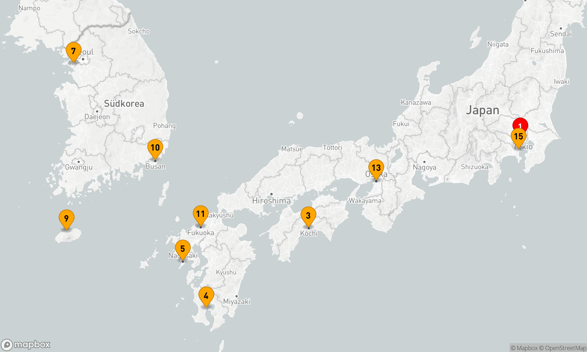 Route 14 Nächte - JAPAN & SÜDKOREA ENTDECKEN