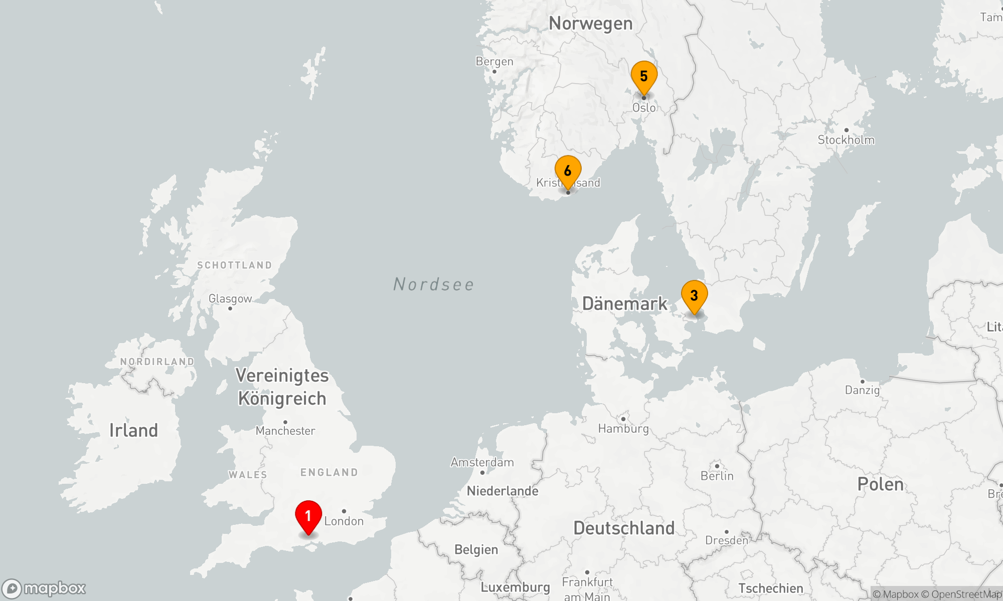 Route 7 Nächte - NORDEUROPA UND SKANDINAVIEN