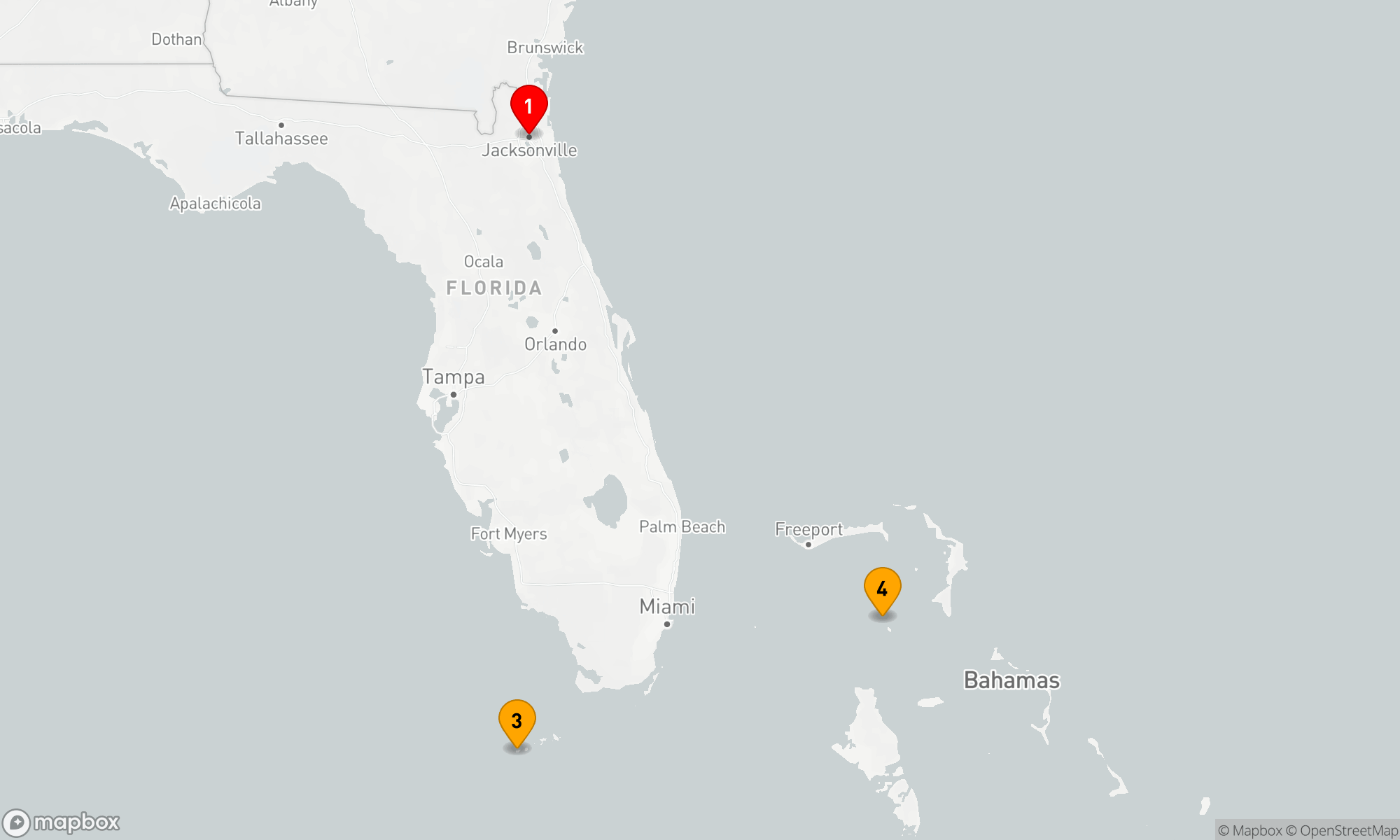 Route 5 Nächte - Entdeckungsreise zu tropischen Paradiesen