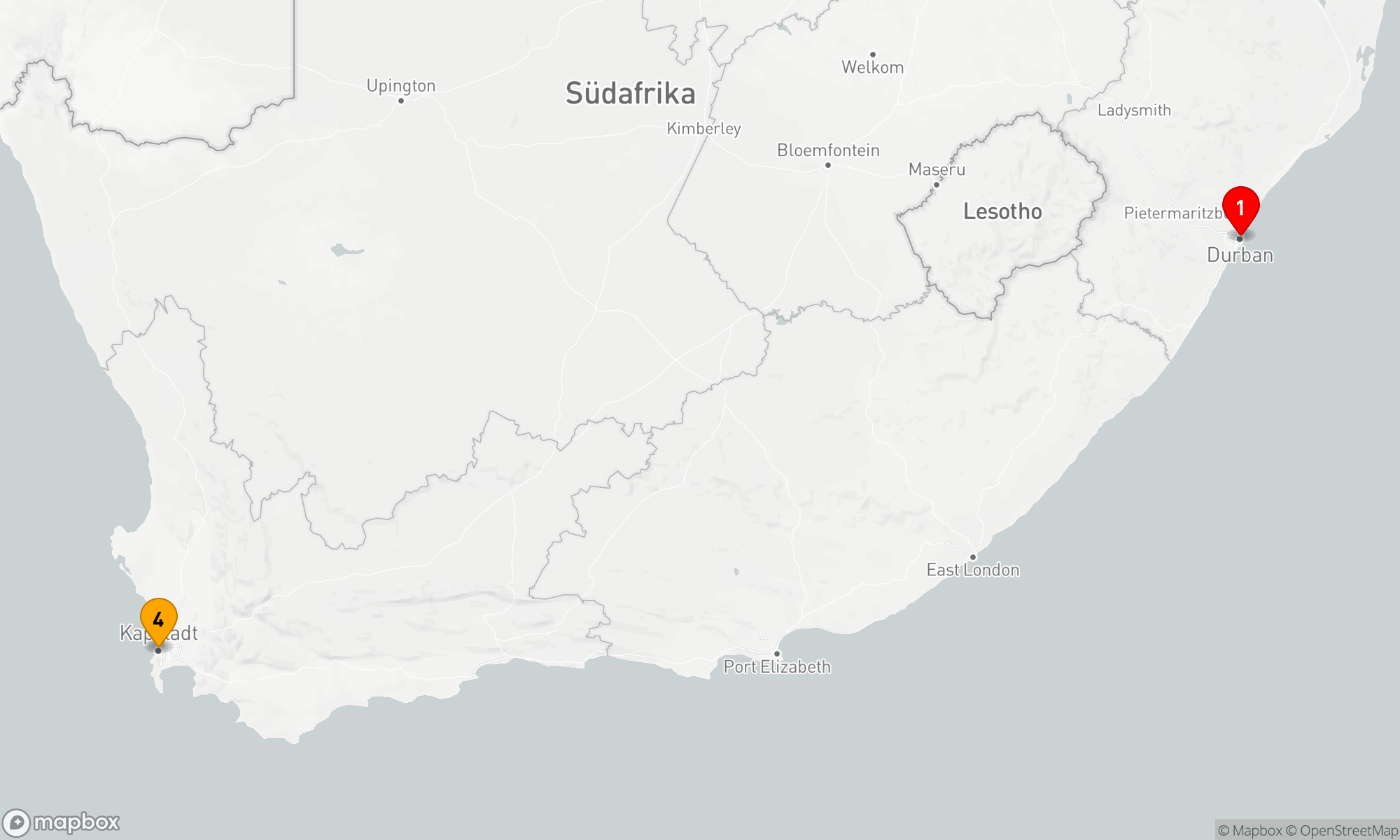 Route 3 Nächte - Kap der Entdeckungen: Ein südafrikanisches Abenteuer