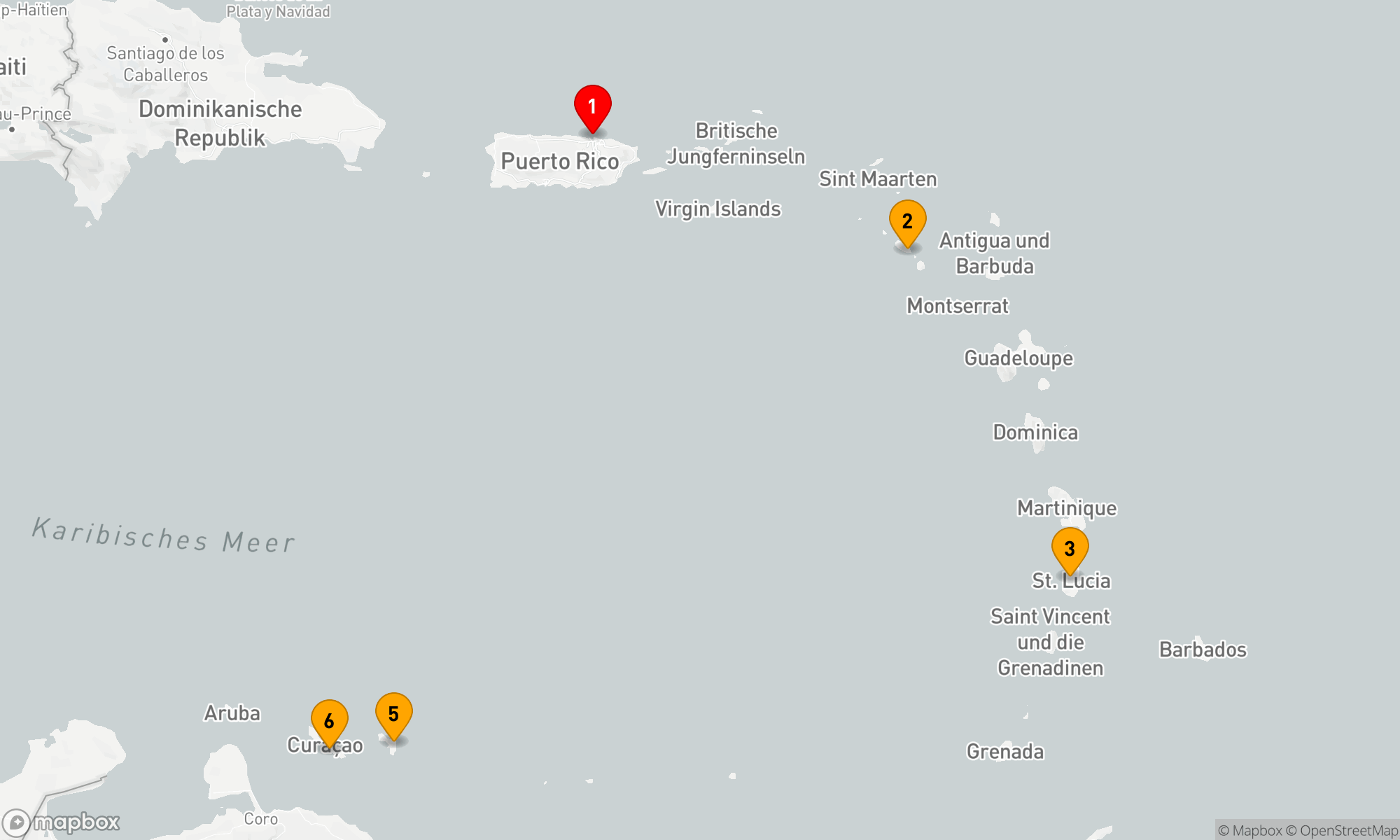 Route 7 Nächte - Karibische Horizonte entdecken