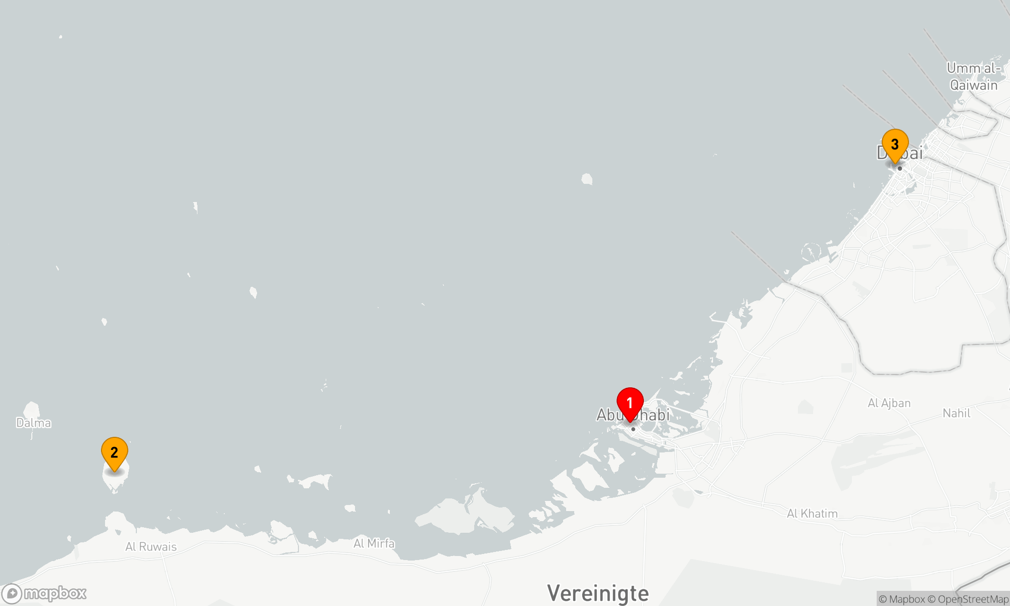 Route 3 Nächte - Arabische Entdeckungsreise