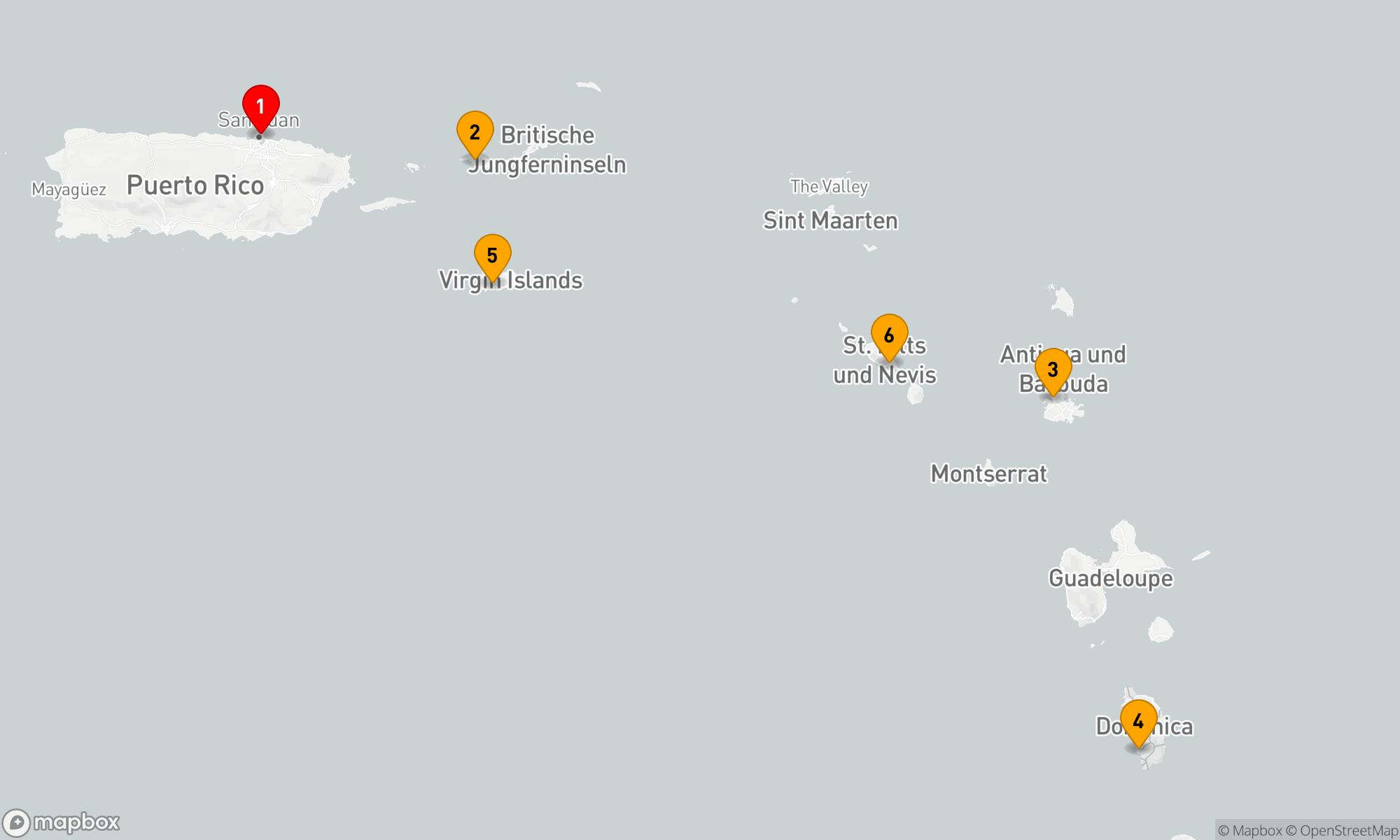 Route 7 Nächte - KREUZFAHRT IN DER SÜDLICHEN KARIBIK