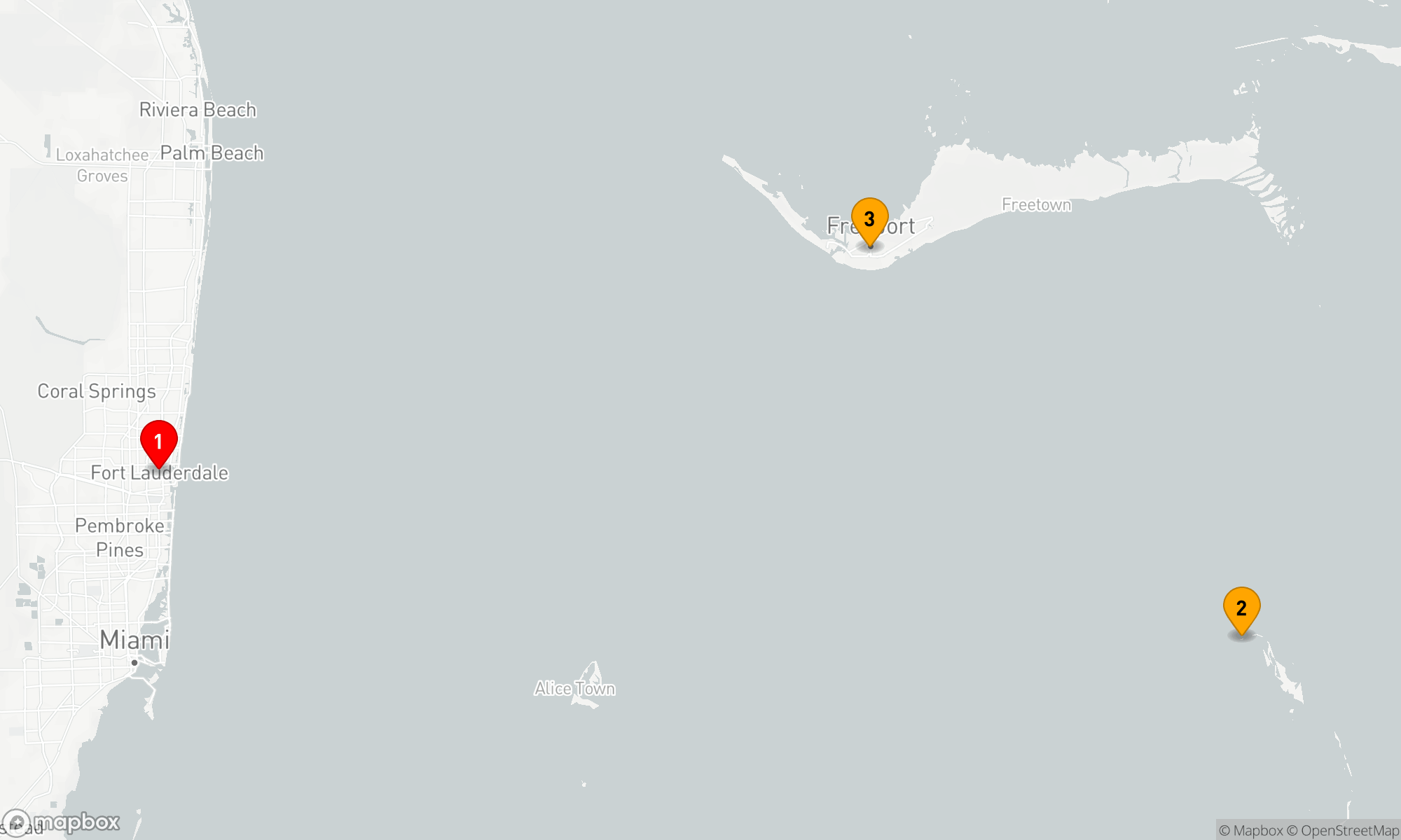 Route 4 Nächte - BAHAMAS & PERFEKTE TAGESKREUZFAHRT