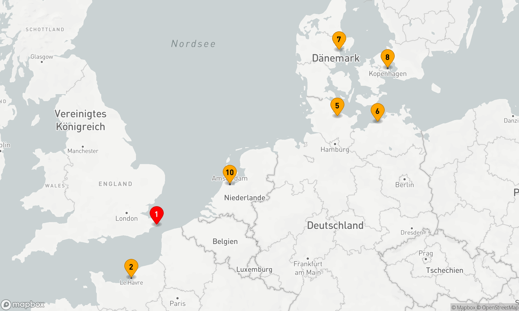 Route 10 Nächte - NORDEUROPA