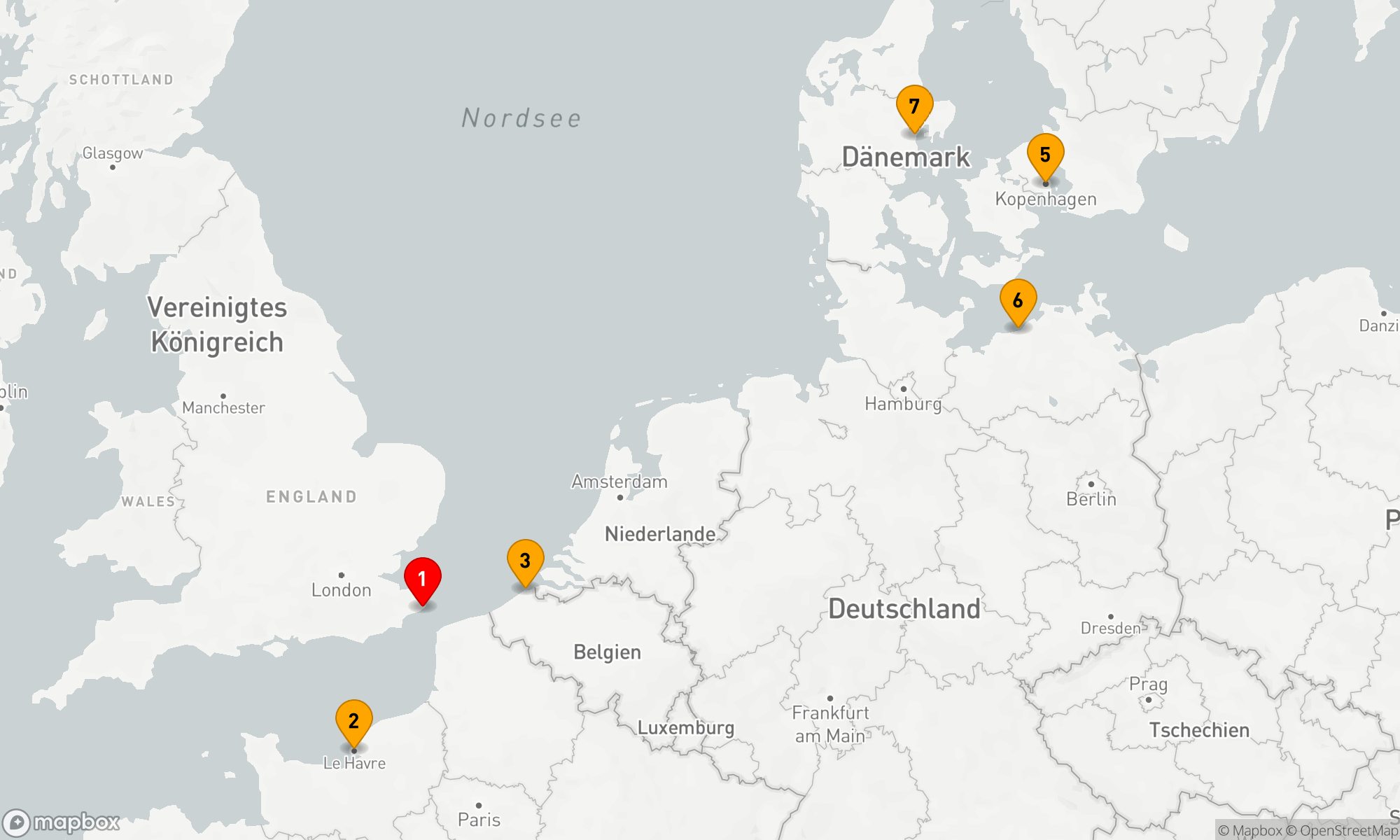 Route 8 Nächte - NORDEUROPA