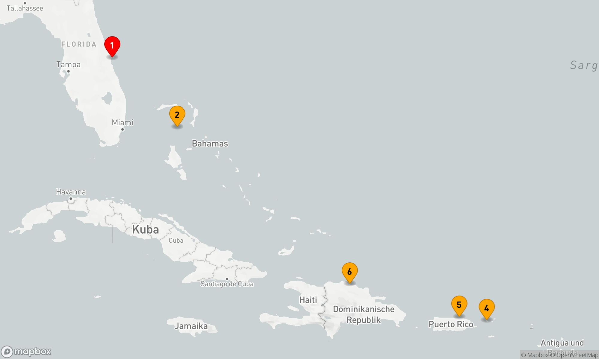 Route 7 Nächte - Karibische Abenteuerwelten