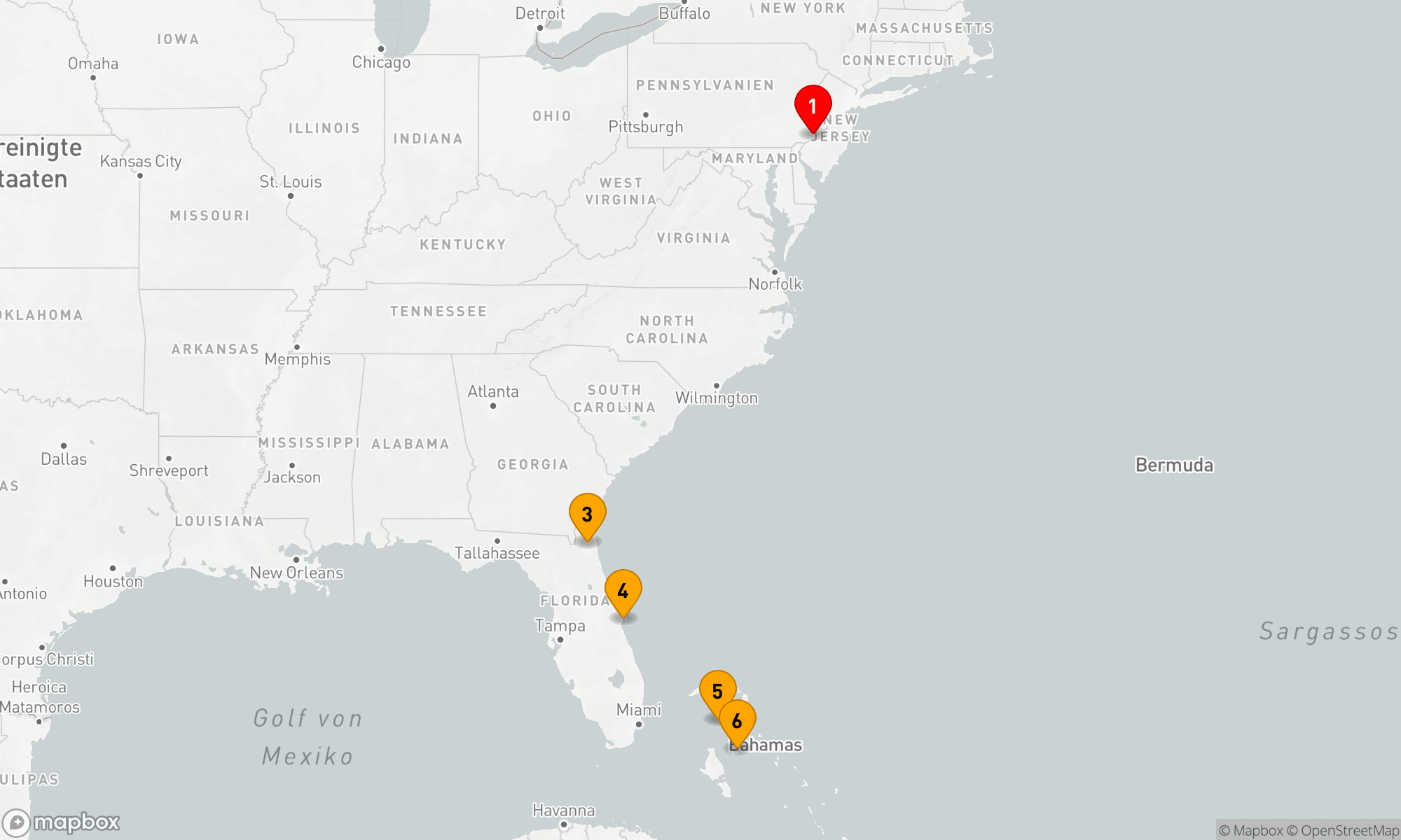 Route 8 Nächte - Perlen der Ostküste: Eine Karibik-Odyssee
