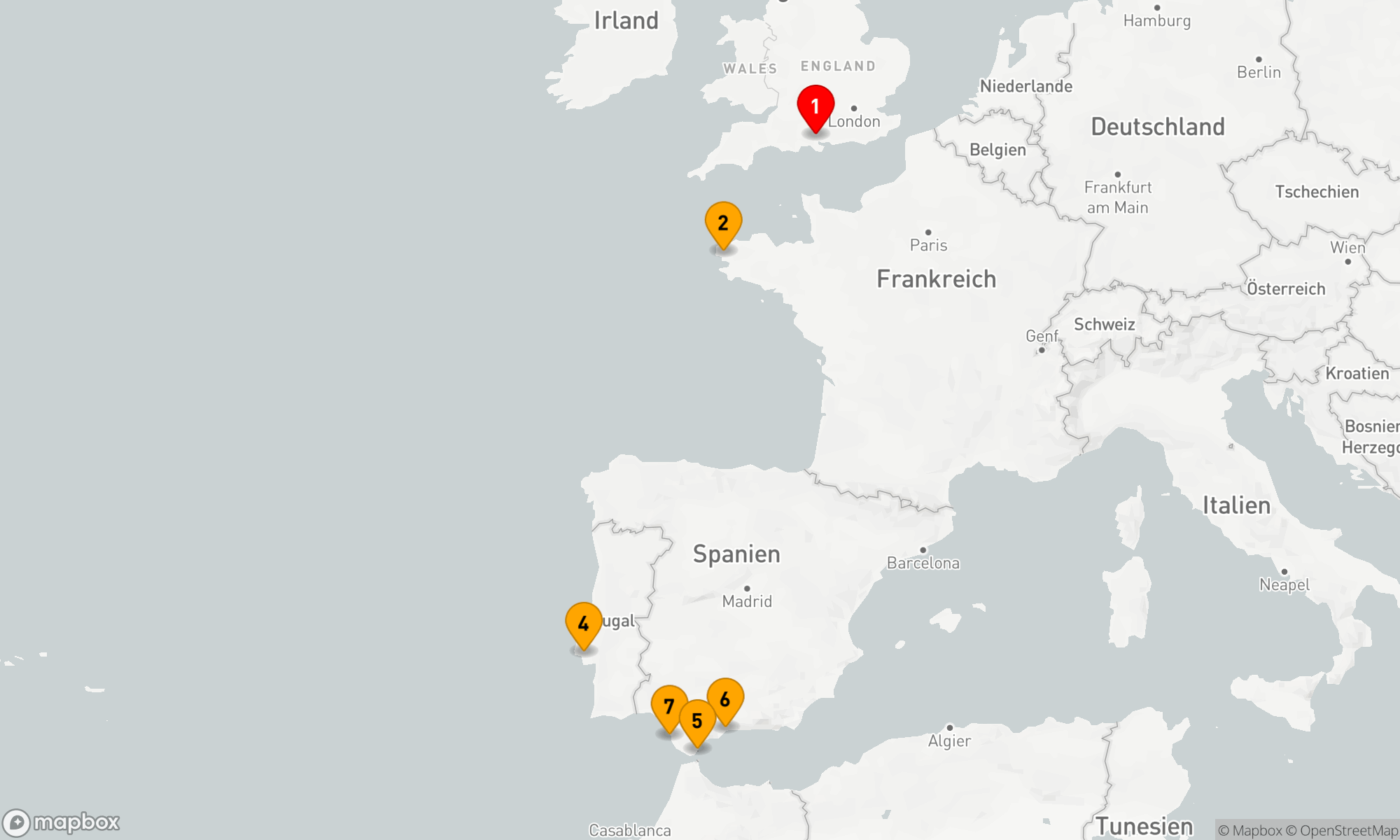 Route 9 Nächte - Kulturwunder der Atlantikküste