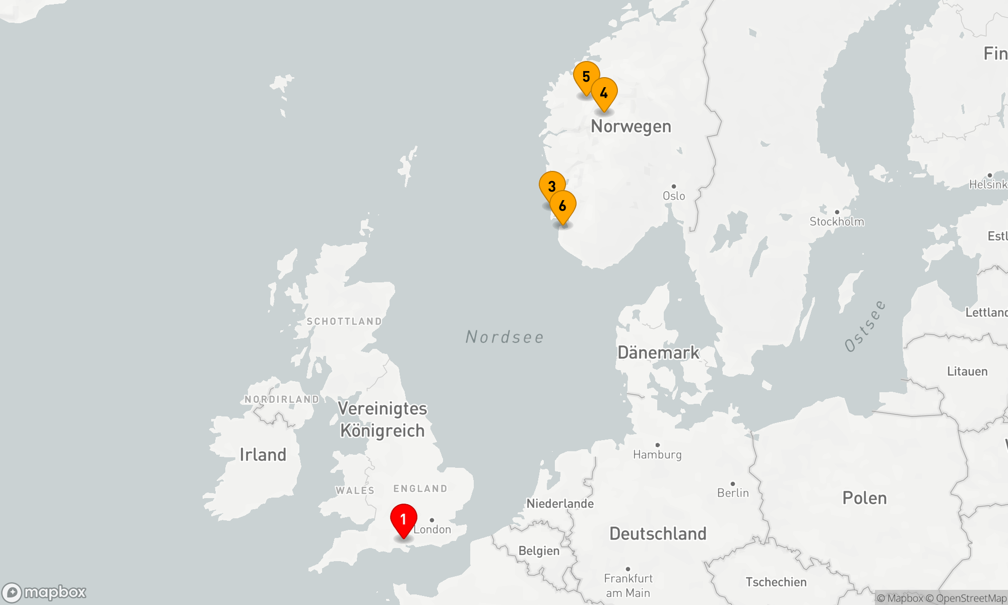 Route 7 Nächte - Norwegische Fjordzauber-Entdeckungsreise