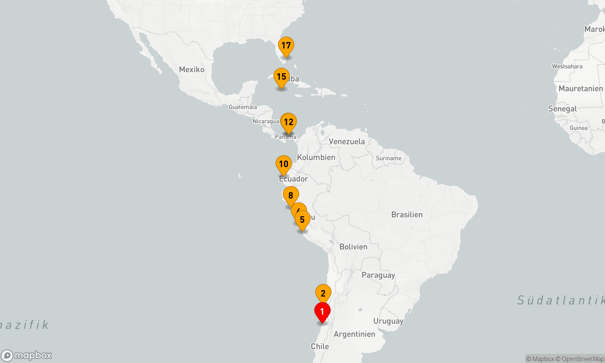 Route 16 Nächte - INKA & PANAMA KANAL ENTDECKUNG: LIMA ÜBER NACHT
