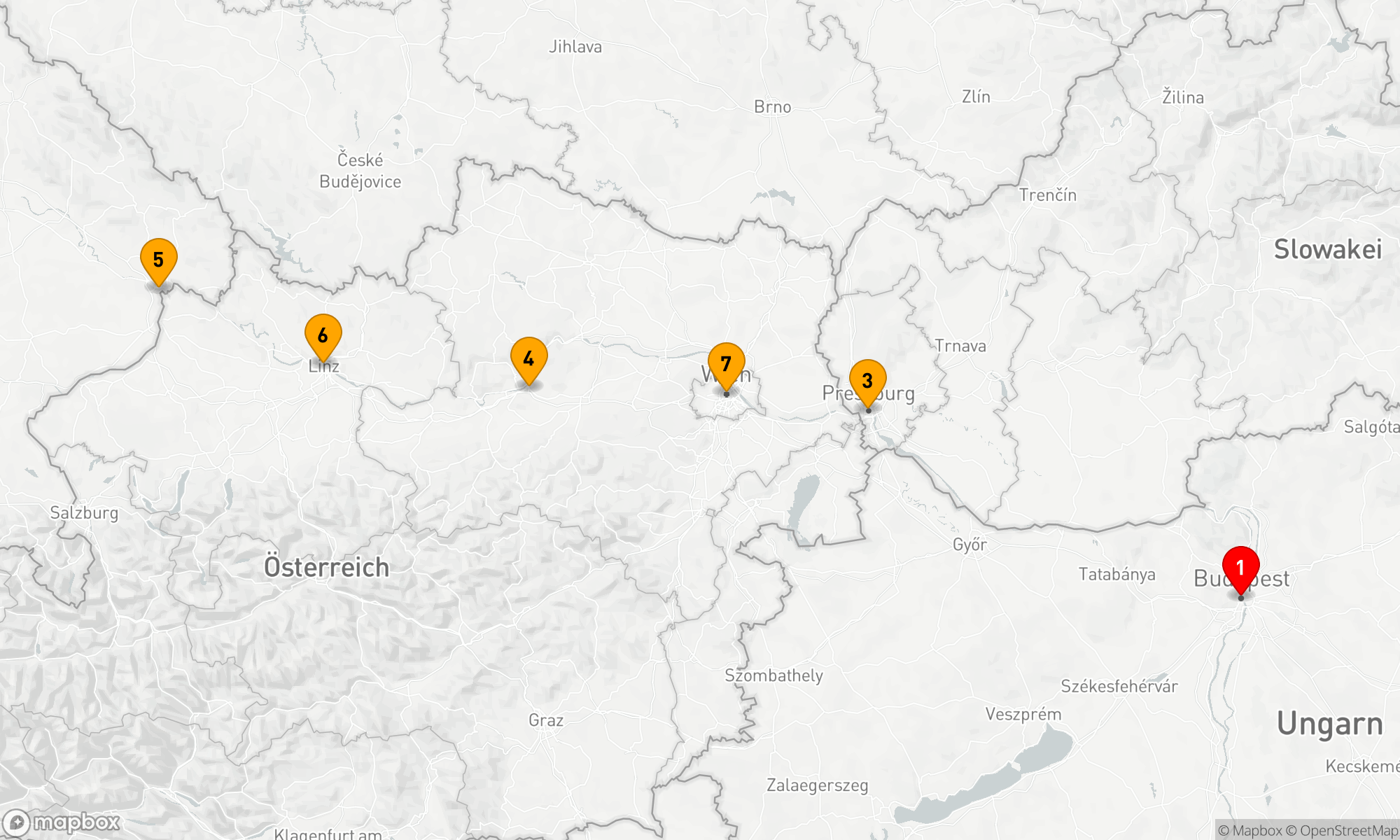 Route 7 Nächte - Auf Kaisers Spuren