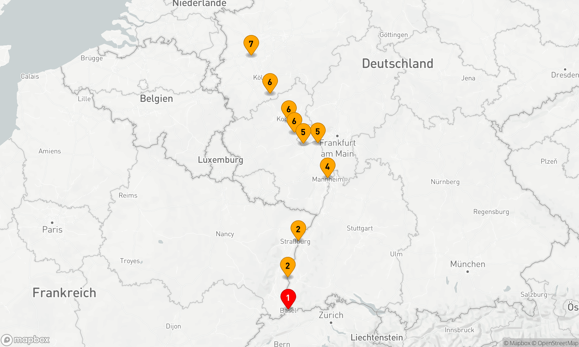 Route 7 Nächte - Rheinische Kultur & Kulinarik