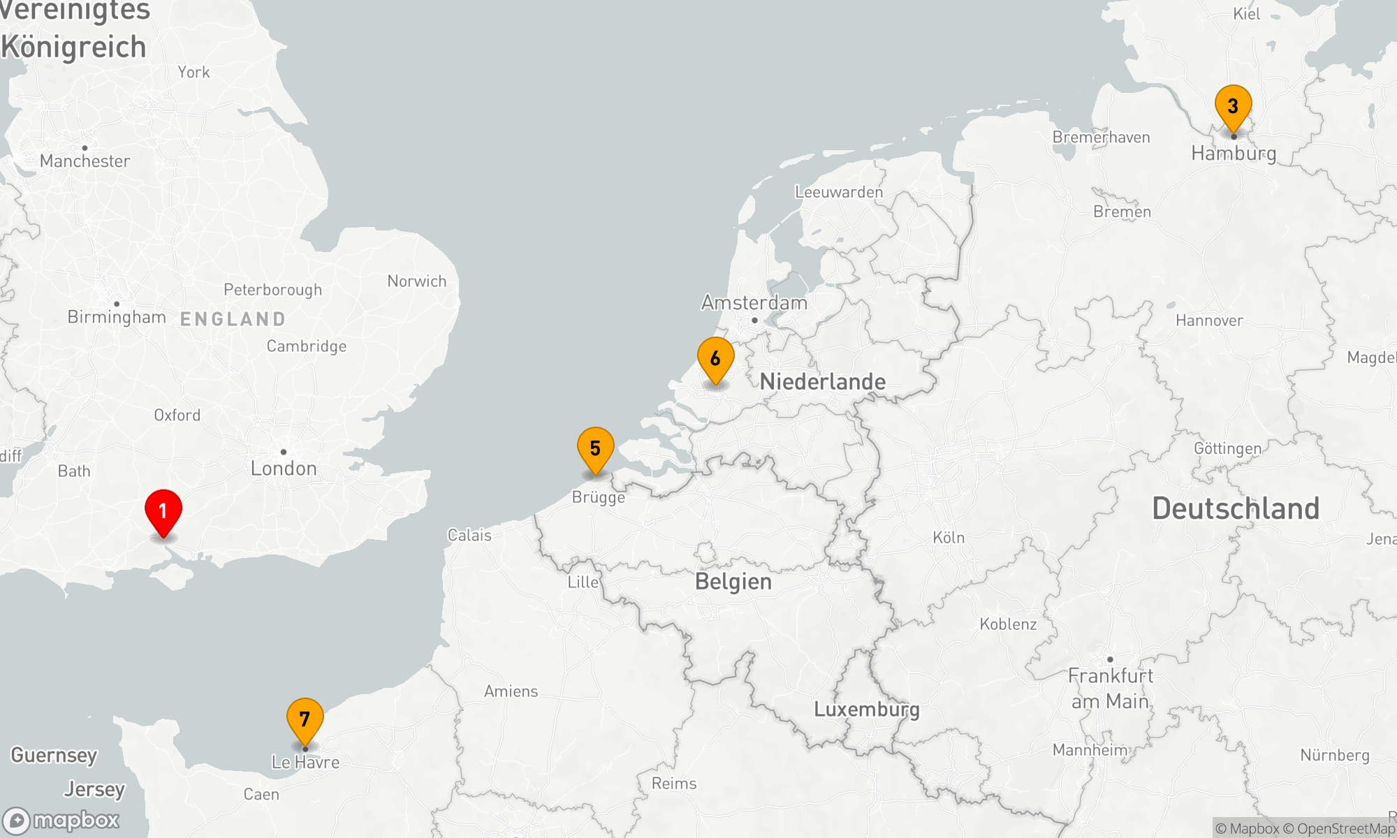 Route 7 Nächte - Nordeuropas Küstenzauber Abenteuer