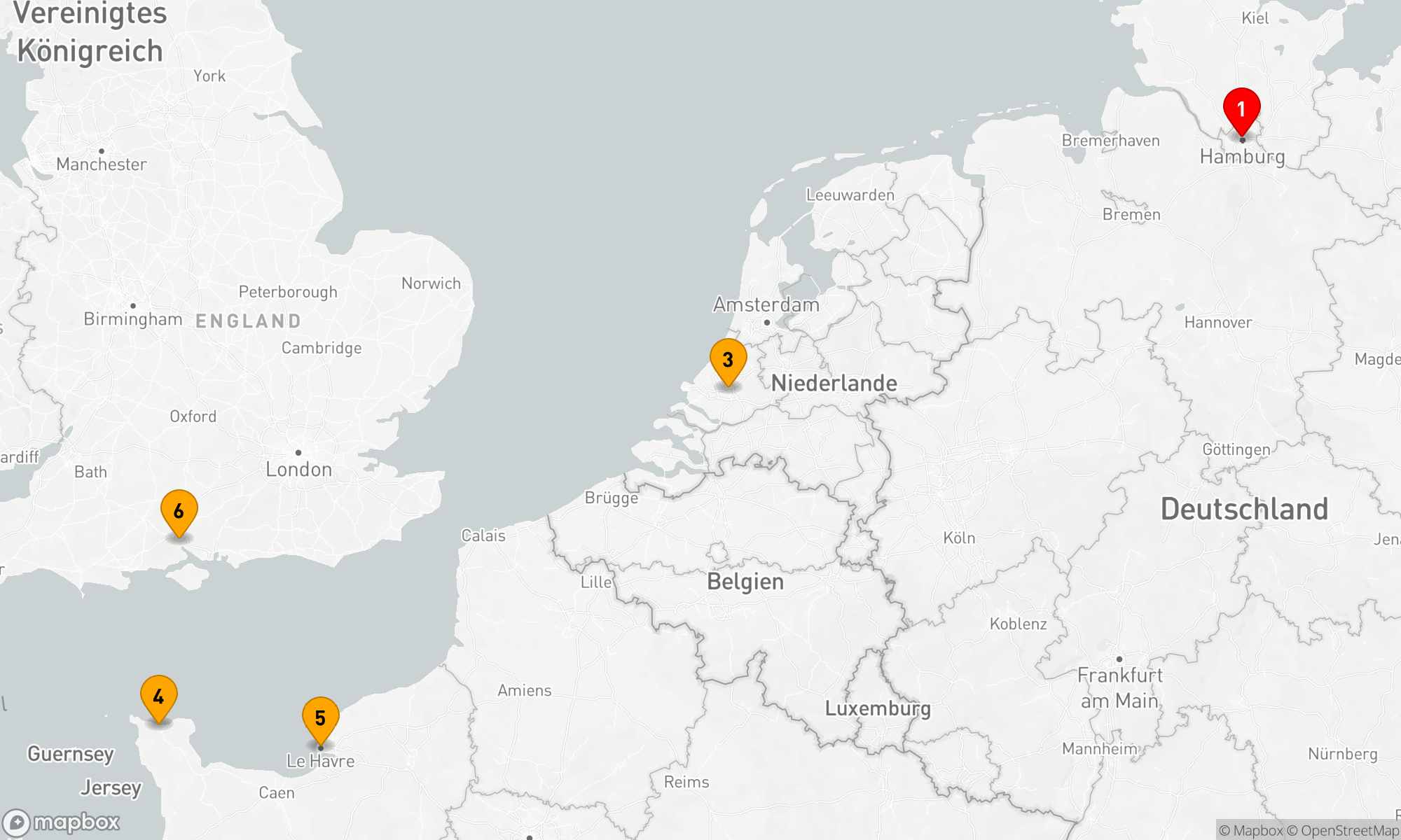 Route 7 Nächte - Nordsee-Metropolen und Atlantikflair Abenteuer