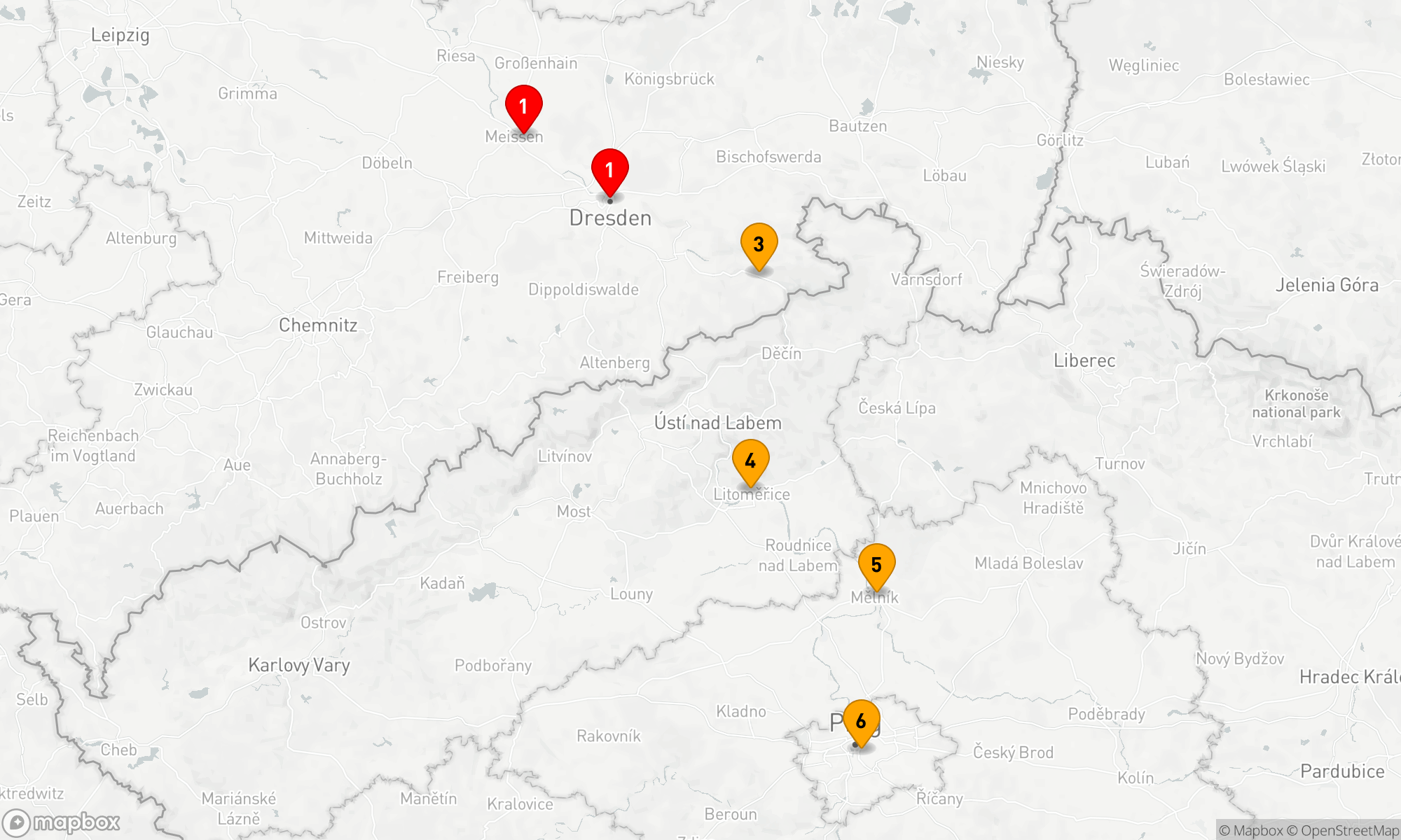 Route 7 Nächte - Königsstädte entlang der Elbe