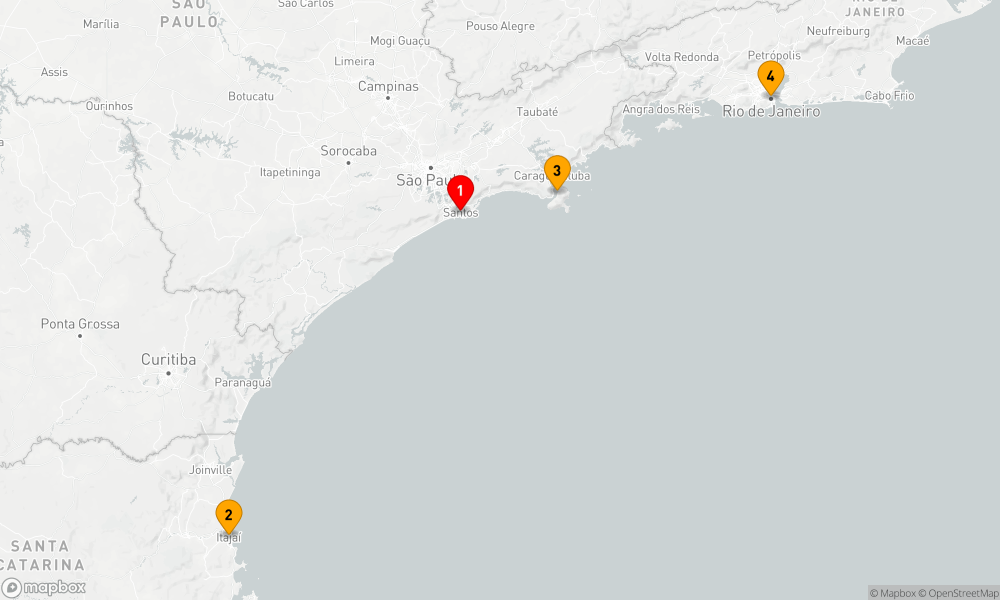 Route 3 Nächte - Küstenzauber Brasiliens