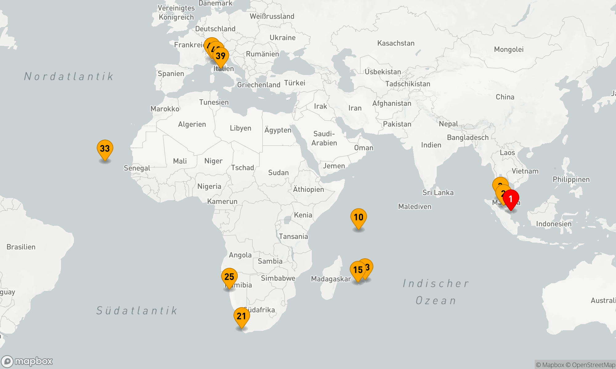 Route 40 Nächte - Von der Löwenstadt ans Mittelmeer: Eine unvergessliche Reise