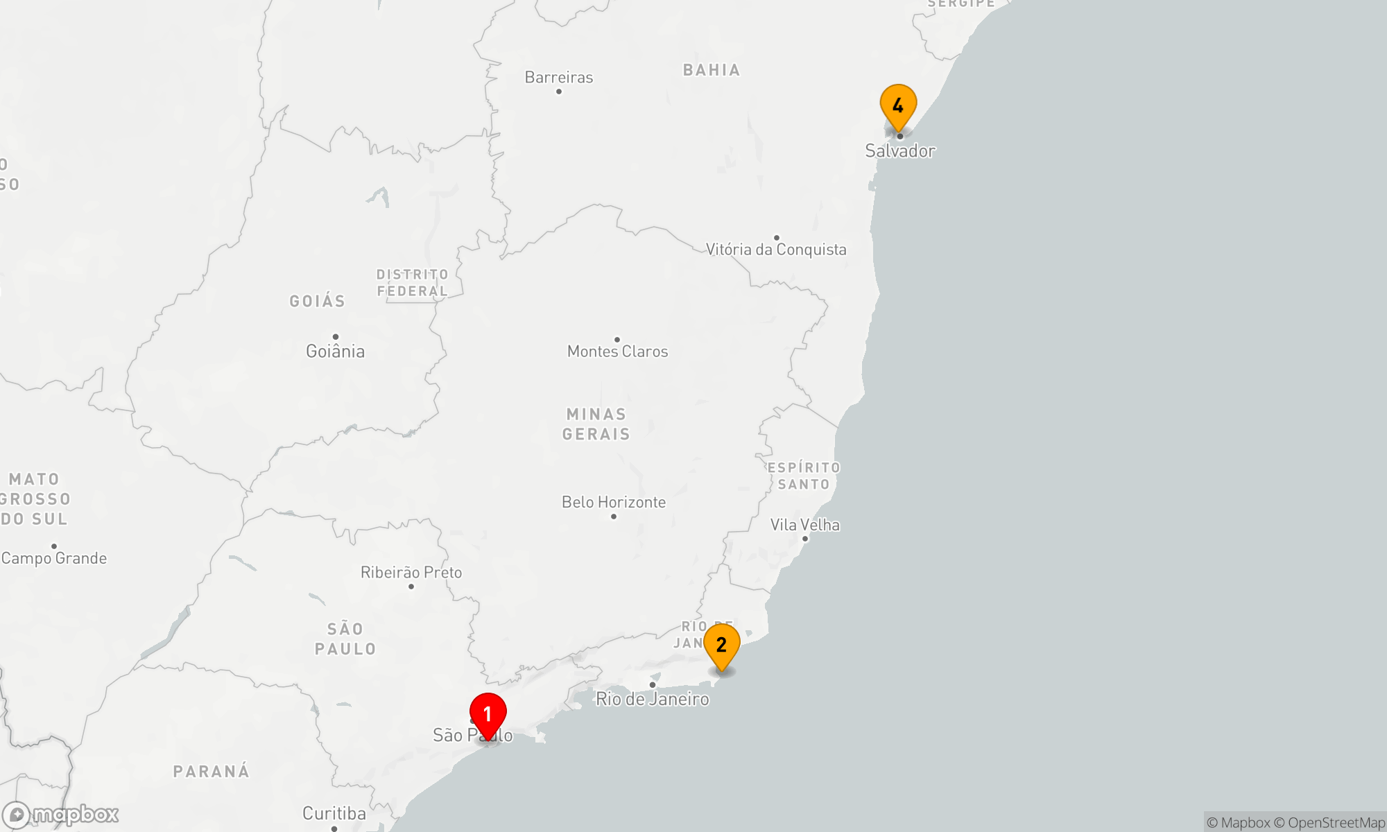 Route 3 Nächte - Küstenzauber und Entspannung