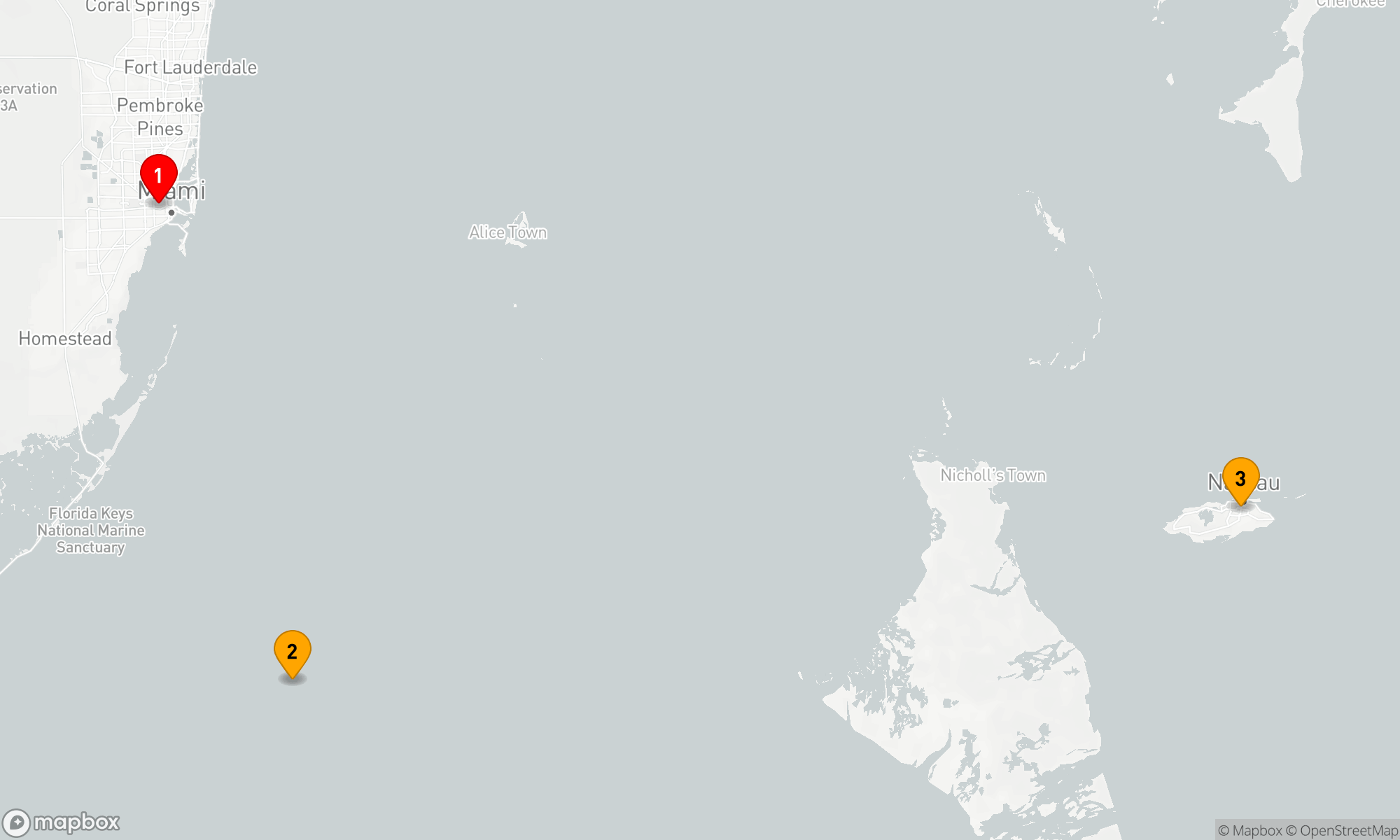 Route 3 Nächte - Karibische Inselträume