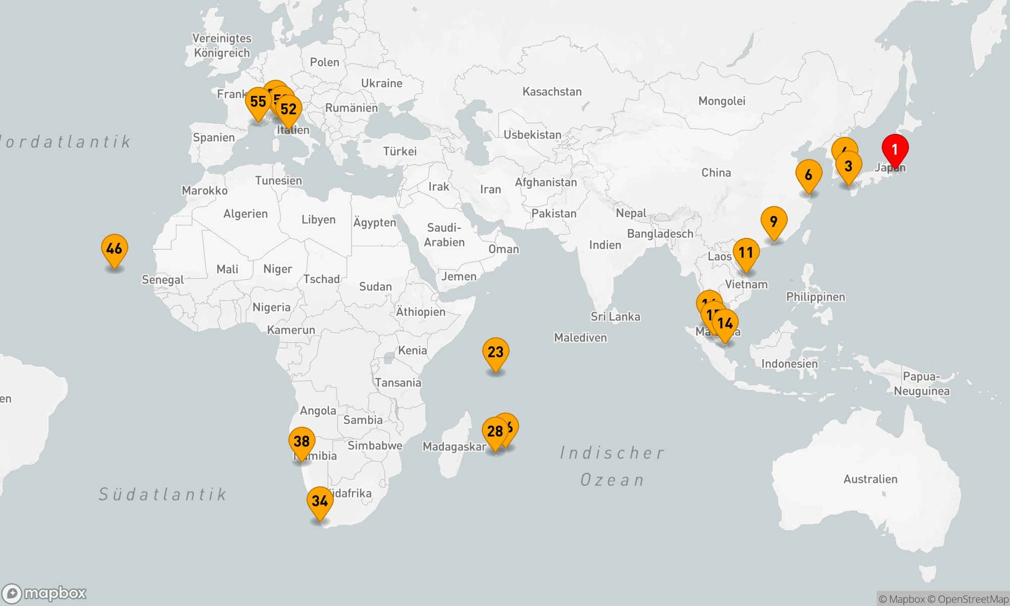 Route 54 Nächte - Von Fernost zu den Küsten Europas: Eine Entdeckungsreise