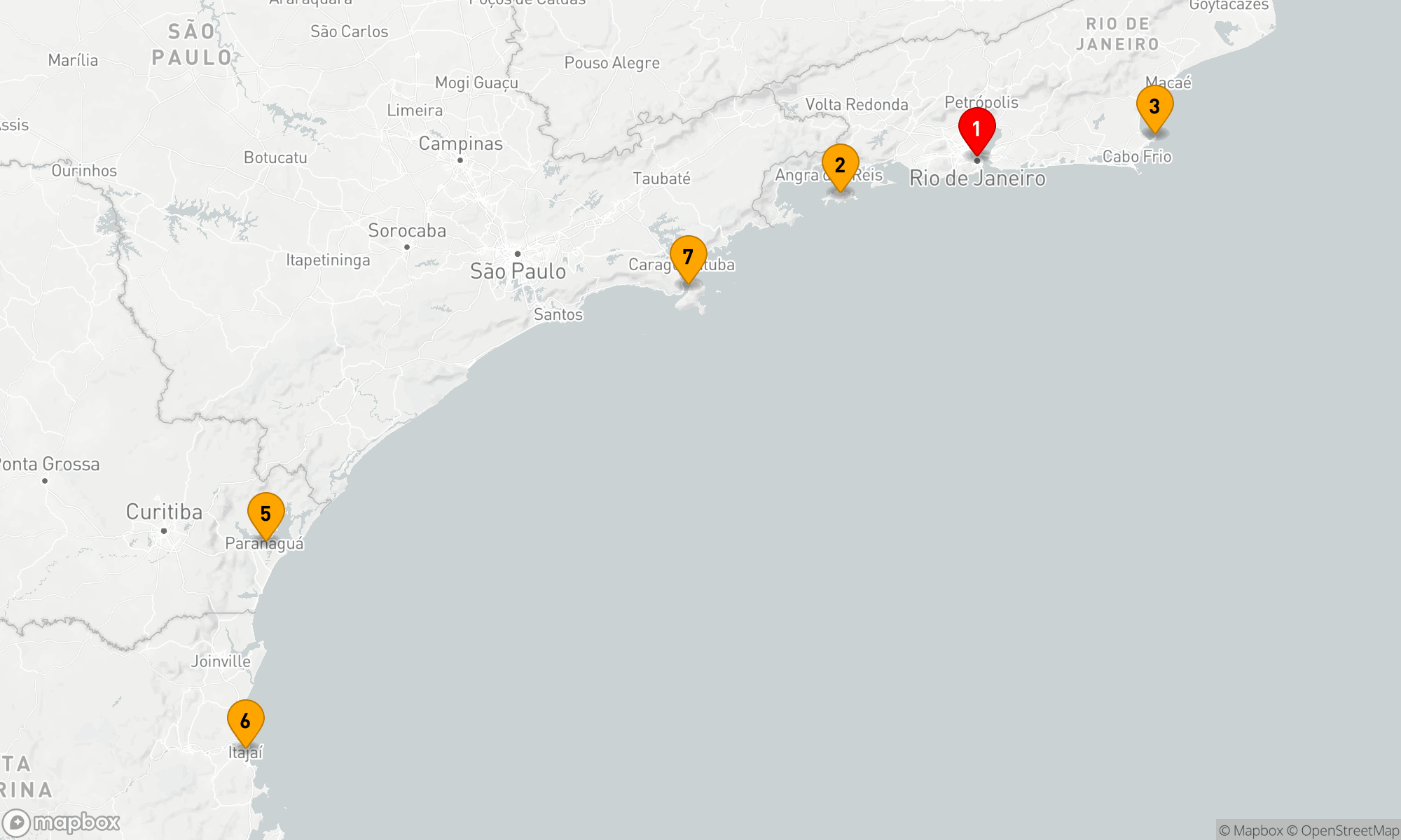 Route 7 Nächte - Verborgene Paradiese Brasiliens