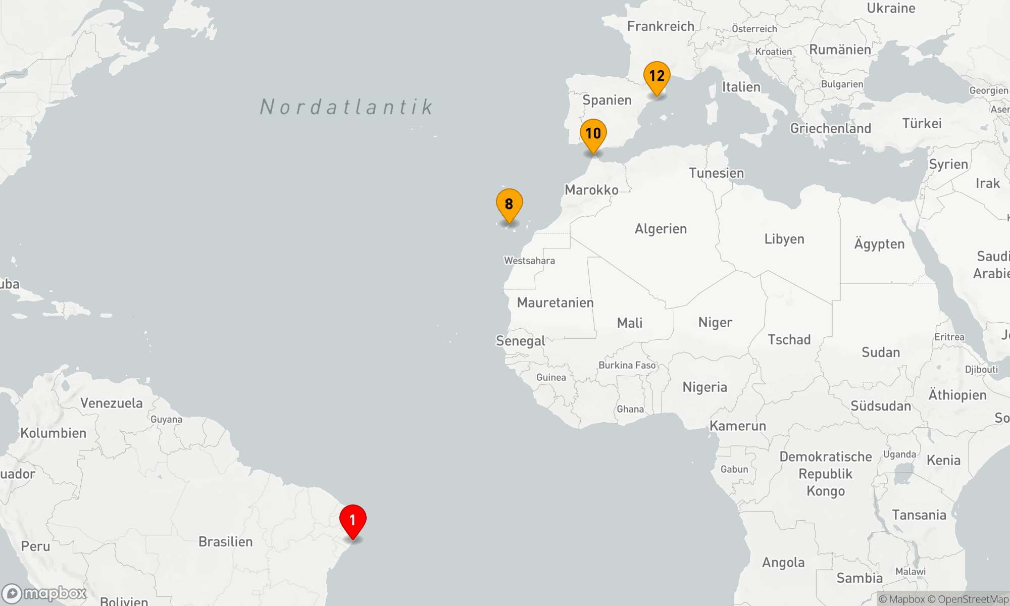 Route 11 Nächte - Kulturelle Entdeckungsreise Maceió-Barcelona