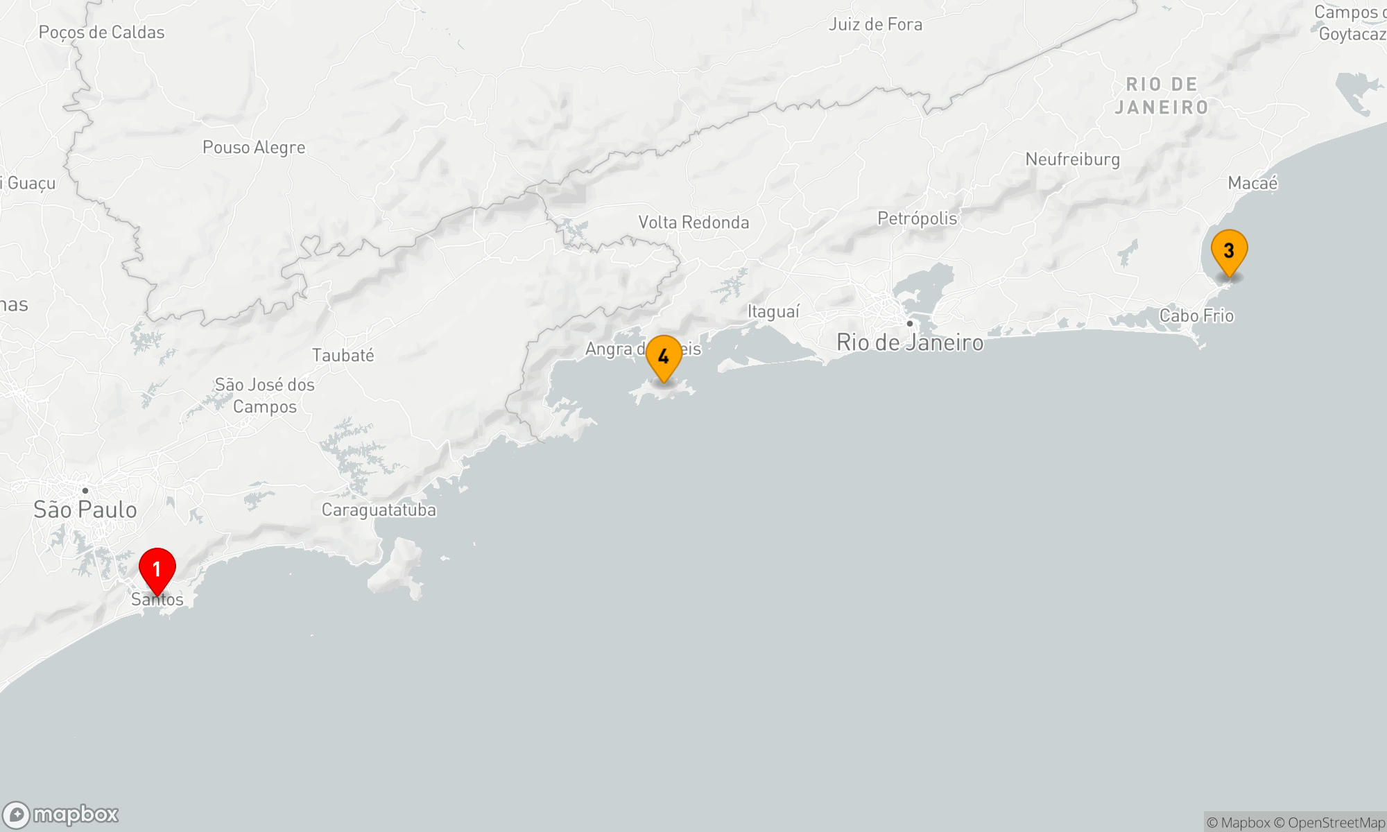 Route 4 Nächte - Entspannte Entdeckungstour entlang paradiesischer Küsten