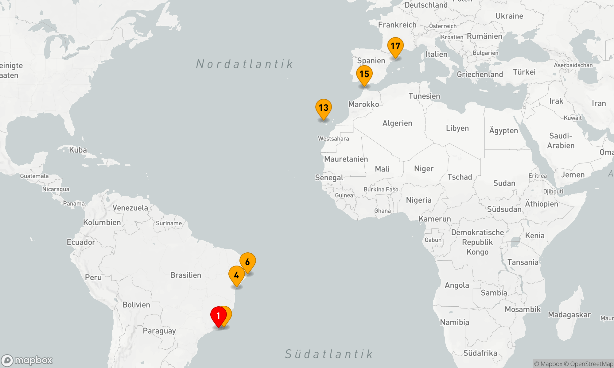 Route 16 Nächte - Von der Copacabana bis zur Katalonischen Küste: Kultur und Küste erleben