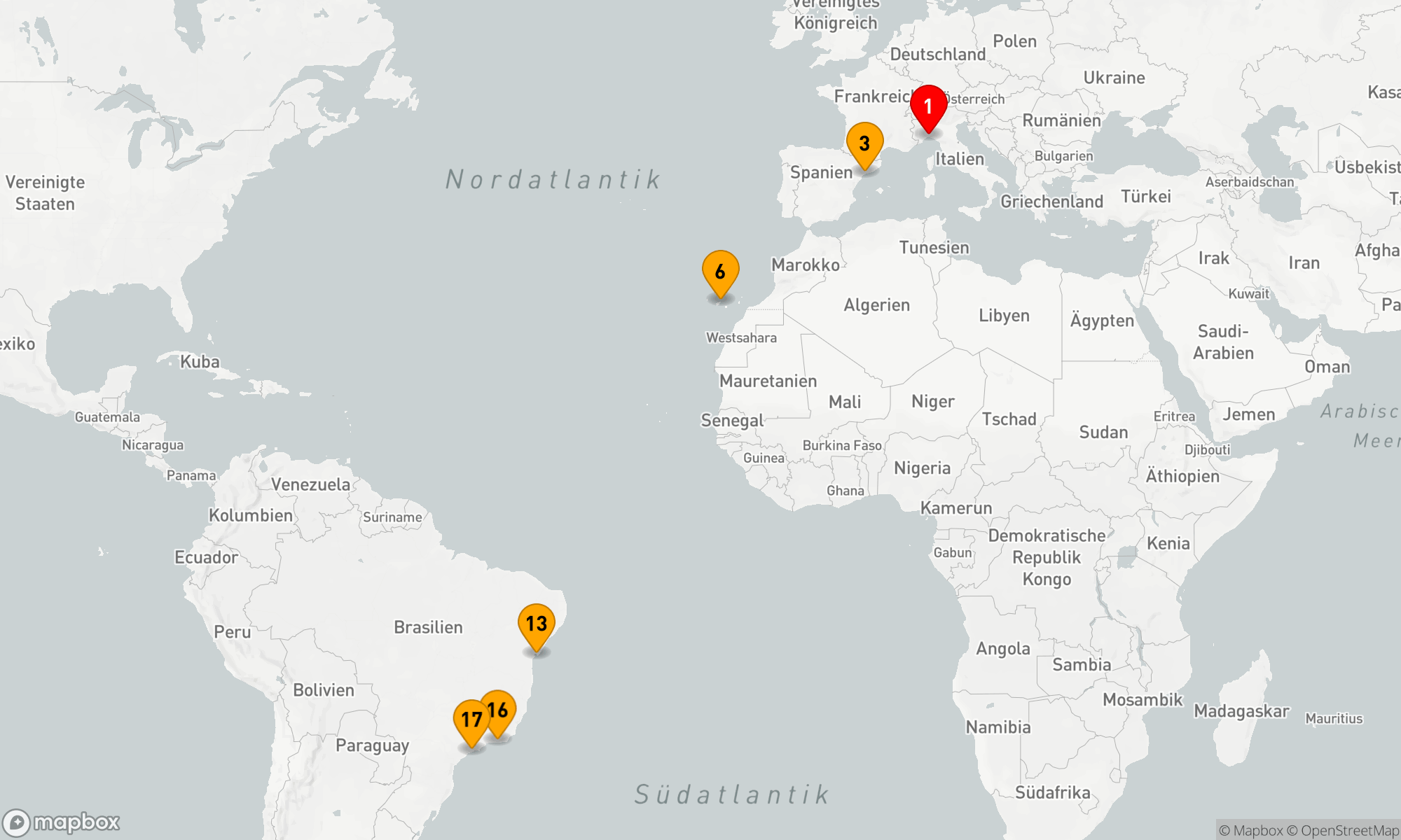 Route 16 Nächte - Von Europa zu den Wundern Brasiliens: Eine Unvergessliche Entdeckungsreise