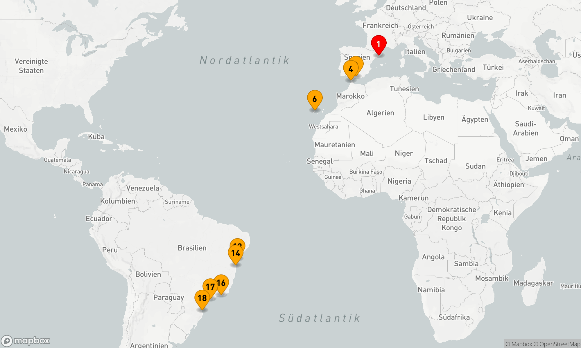 Route 17 Nächte - Entdeckungsreise Atlantikträume