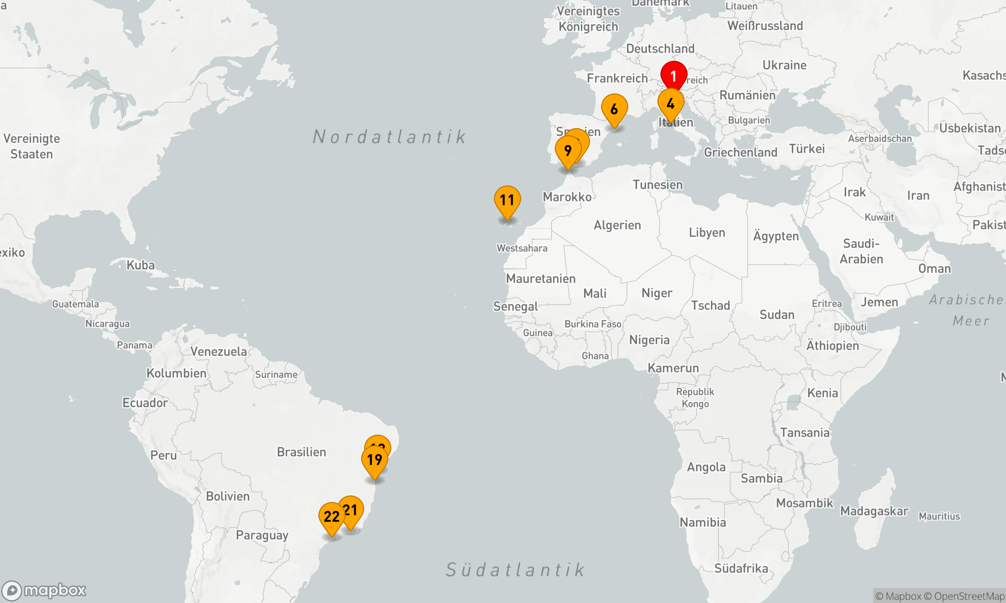 Route 21 Nächte - Von der Lagune zur Samba-Küste