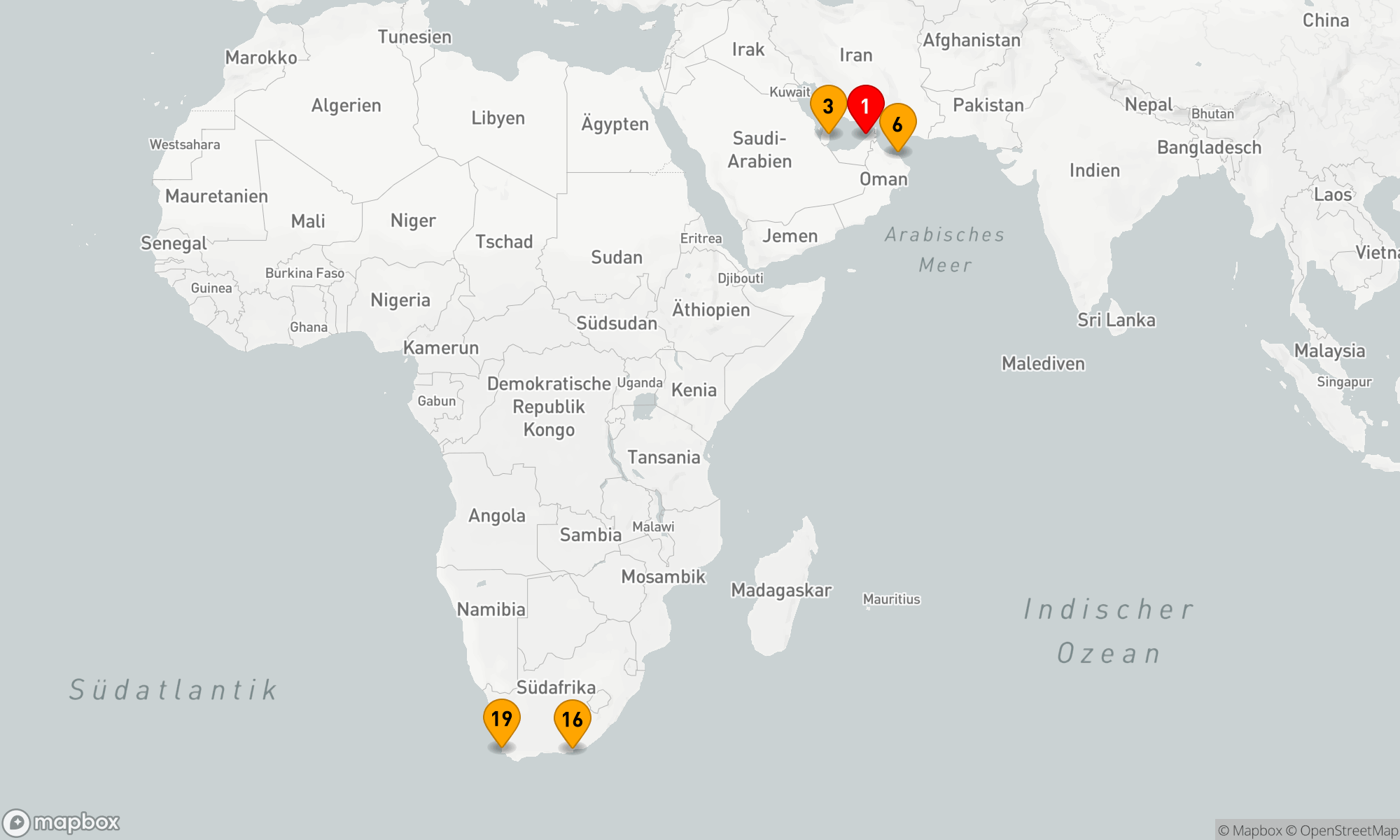 Route 19 Nächte - Auszeit zwischen den Kontinenten