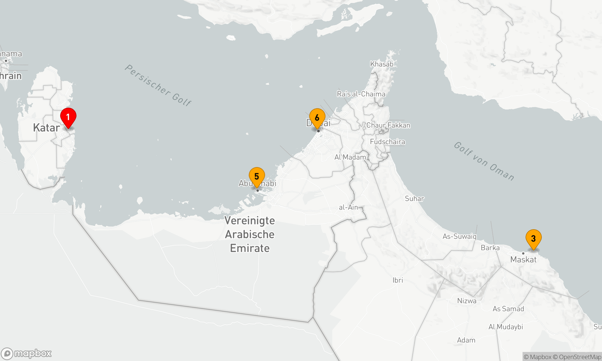 Route 7 Nächte - Zauber des Orients
