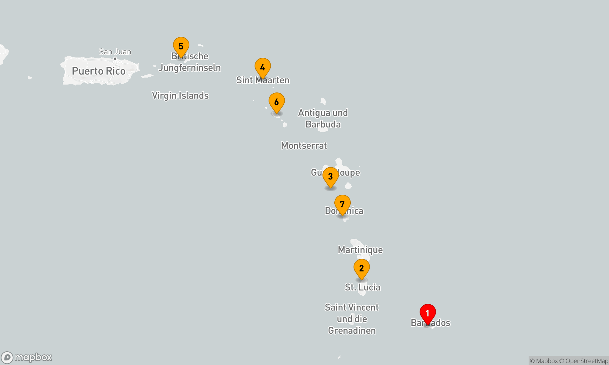 Route 7 Nächte - Karibische Eleganz Entdecken