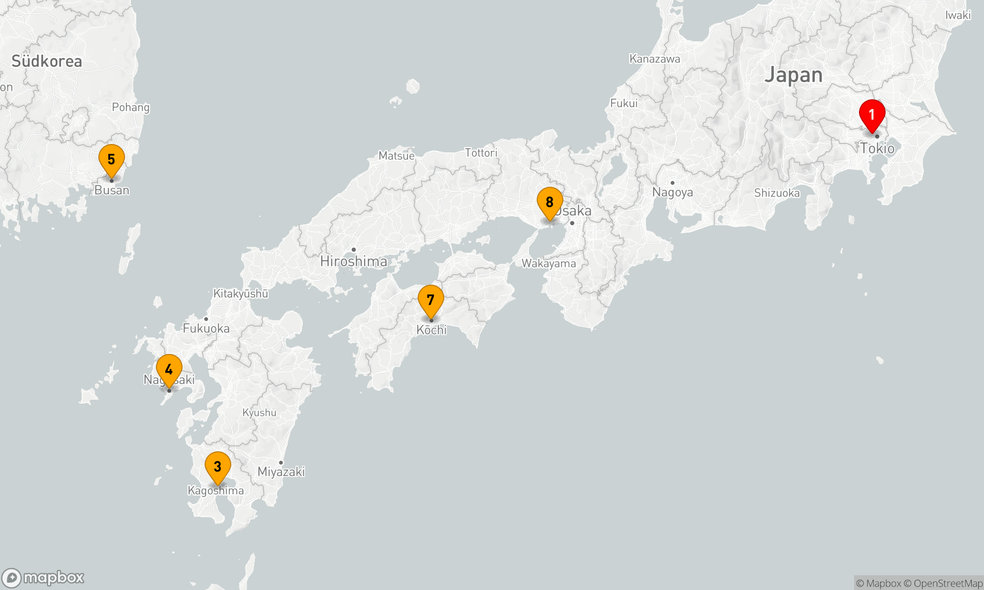 Route 10 Nächte - Japanische Impressionen der Seidenmond-Route