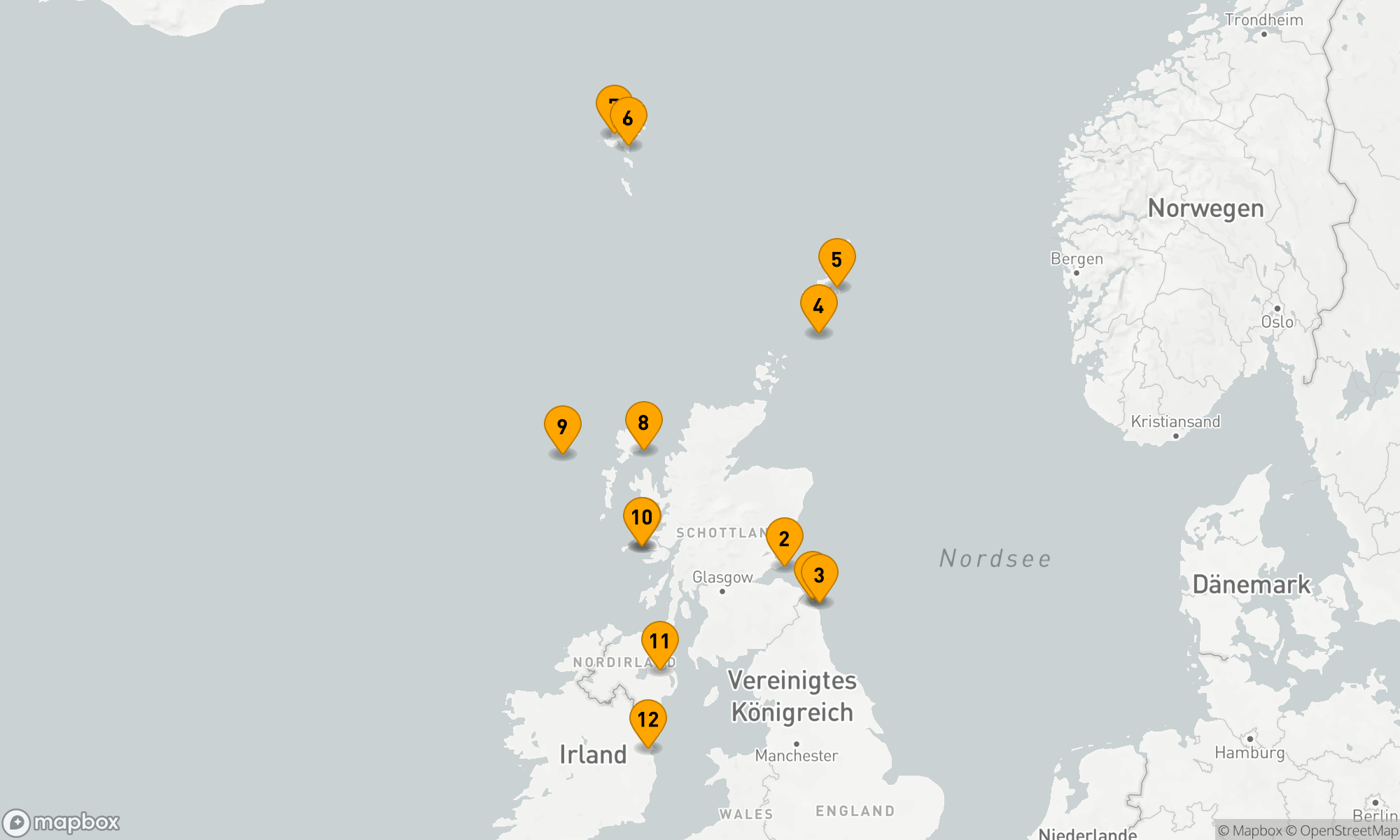 Route 11 Nächte - Kulturelle Entdeckungsreise zu den verborgenen Inseln der Britischen Inseln