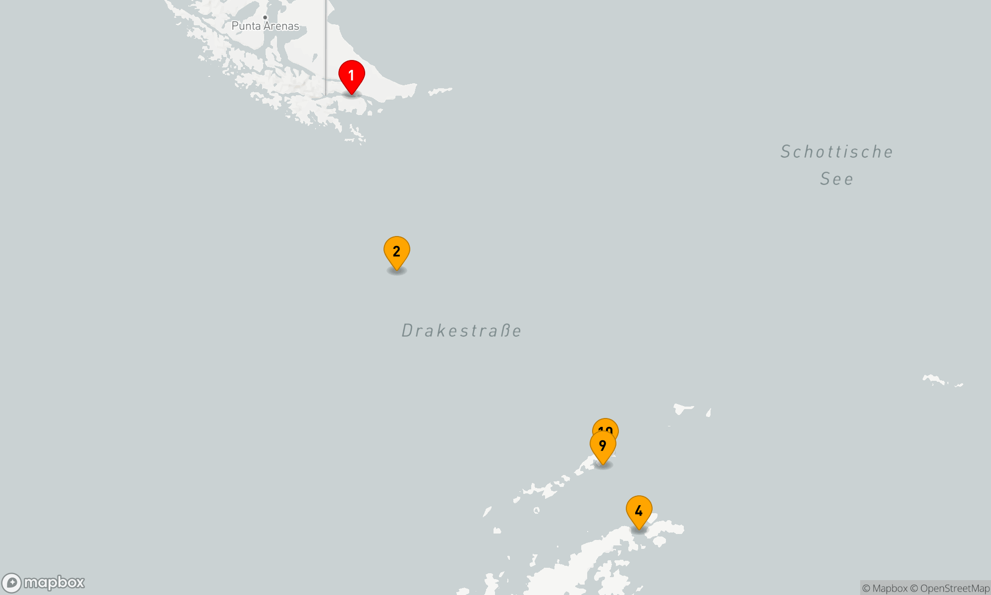 Route 9 Nächte - Im Bann der Antarktis