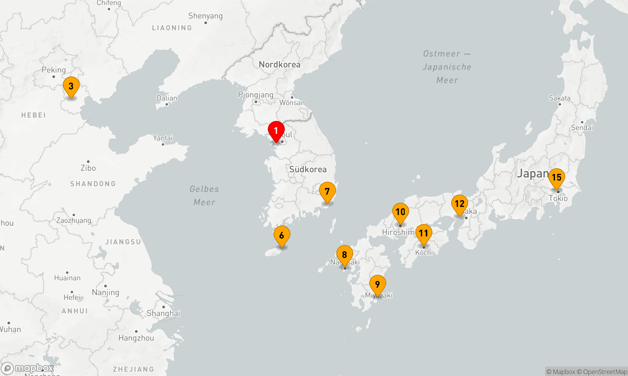 Route 14 Nächte - Fernöstliche Entdeckungsreise
