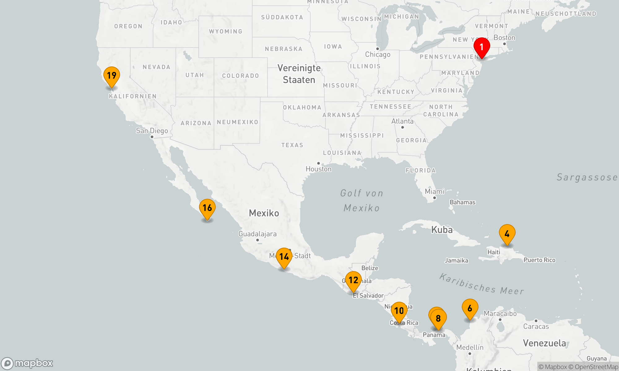 Route 19 Nächte - Vom Atlantik zum Pazifik: Eine Küstenodyssee