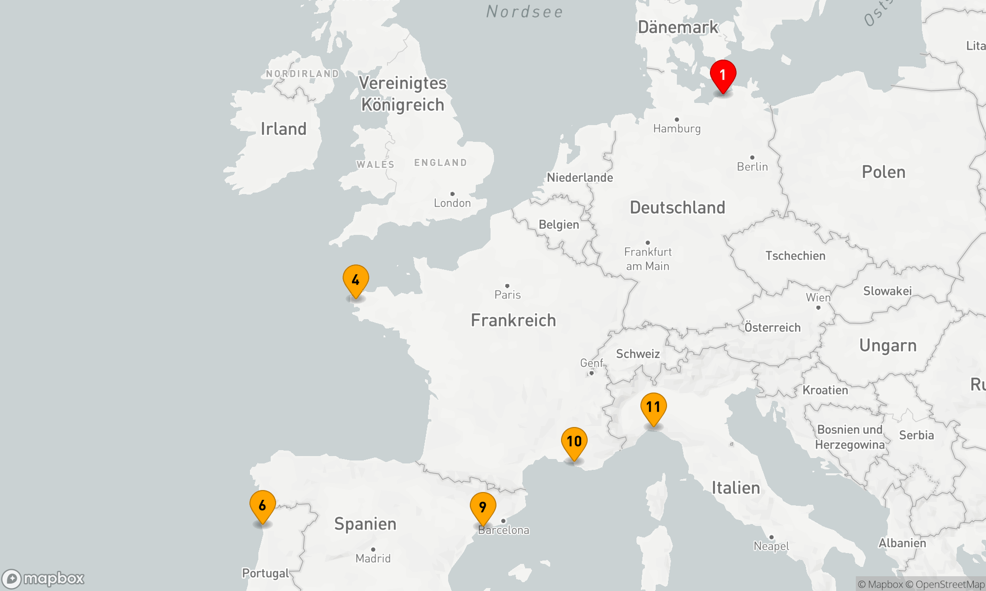 Route 10 Nächte - Entdeckungsreise der Kulturen und Küsten