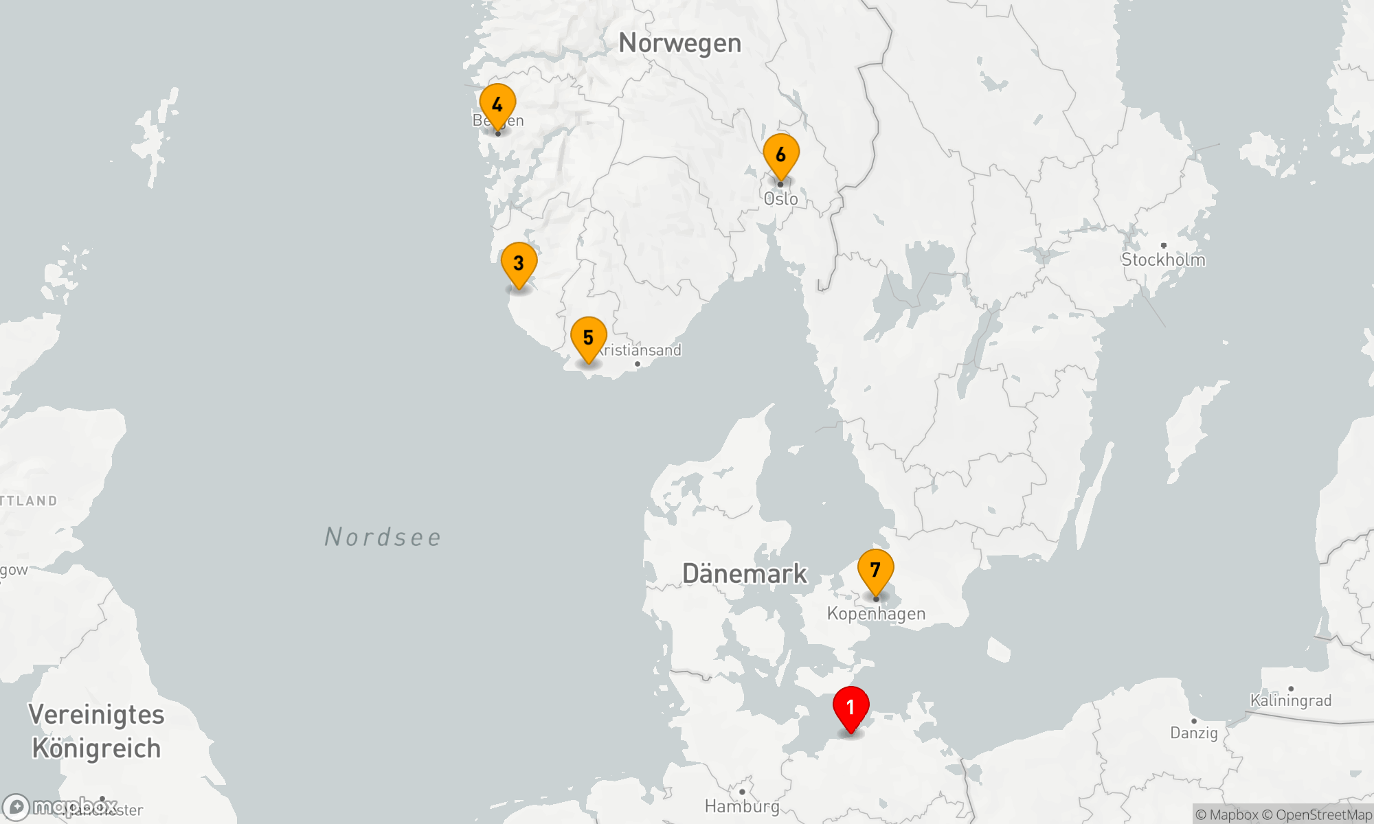 Route 7 Nächte - Nordische Entdeckungsfahrt