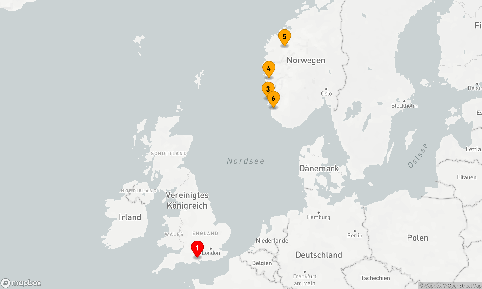 Route 7 Nächte - KREUZFAHRT DURCH DIE NORWEGISCHEN FJORDE