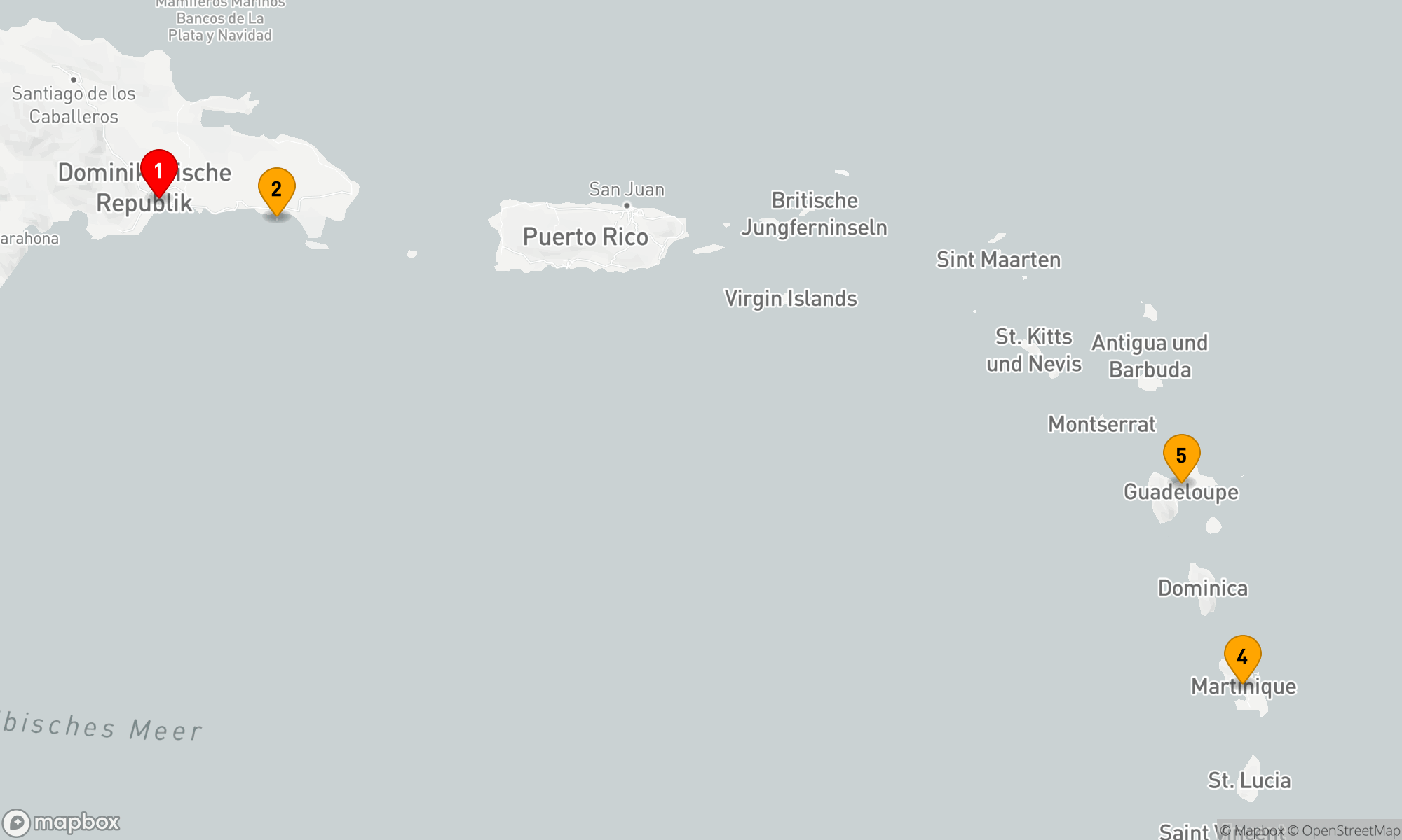 Route 4 Nächte - Karibische Entdeckungsreise