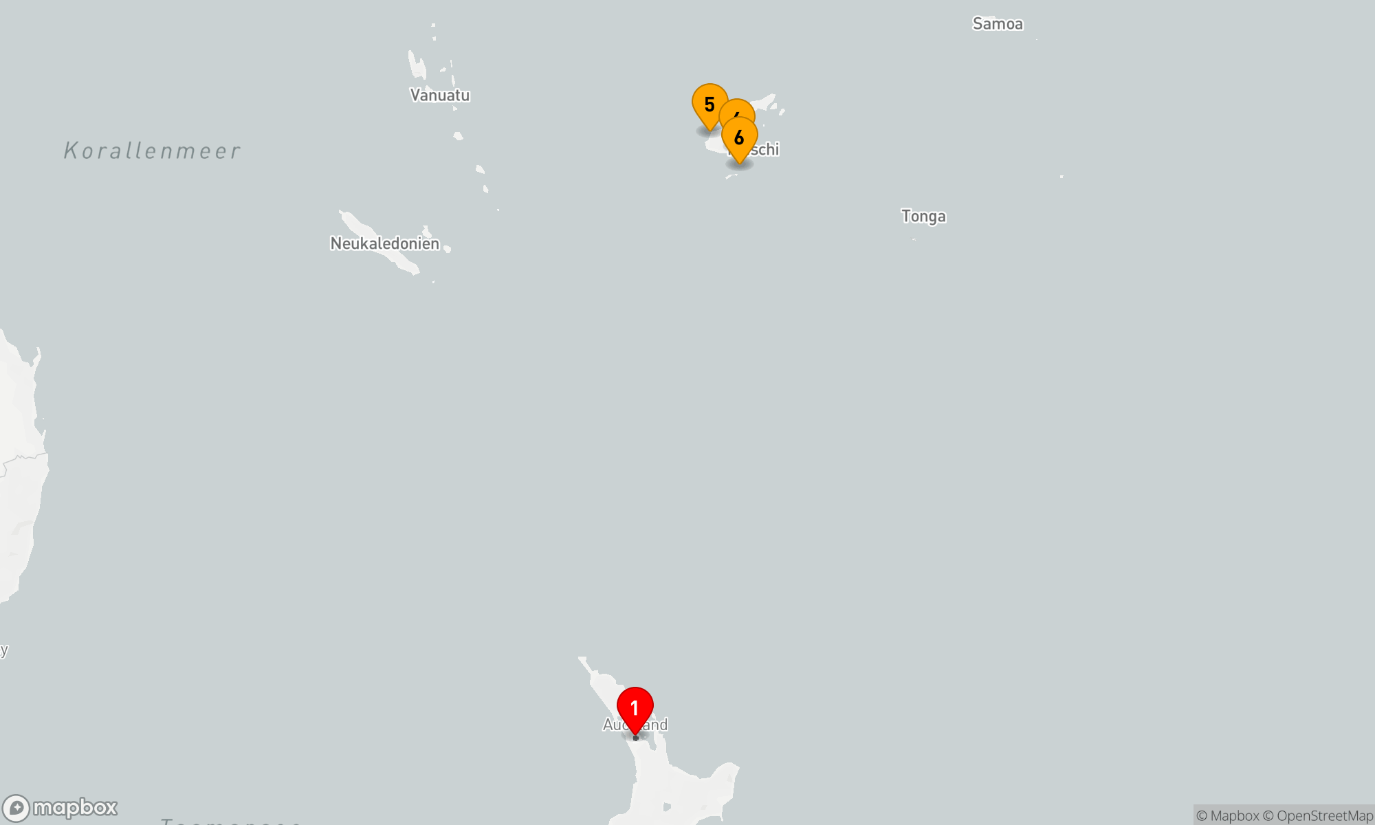 Route 9 Nächte - FIJI