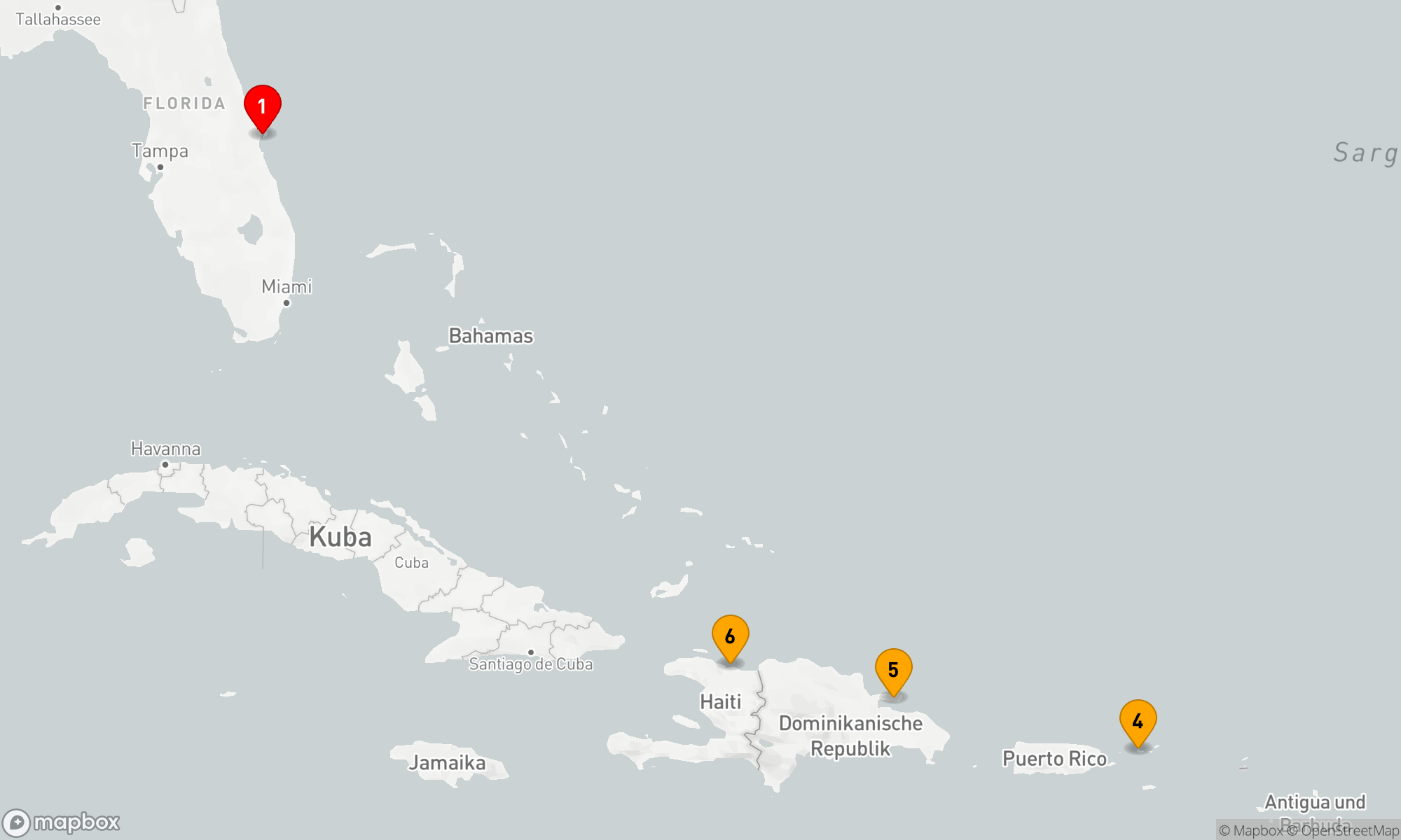 Route 7 Nächte - ÖSTLICHE KARIBIK