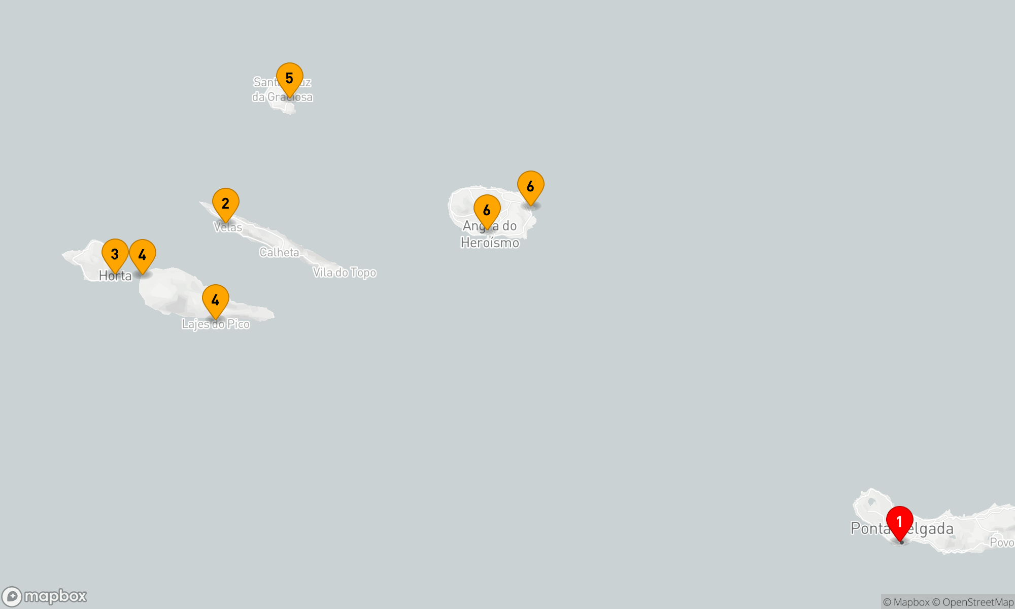 Route 7 Nächte - Azoren Highlights