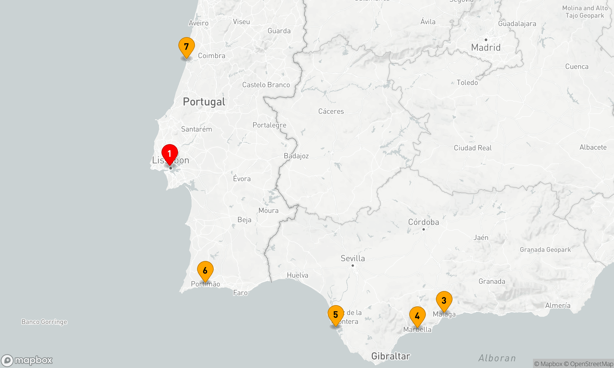Route 7 Nächte - Totale Sonnenfinsternis zwischen Mittelmeer und Atlantik