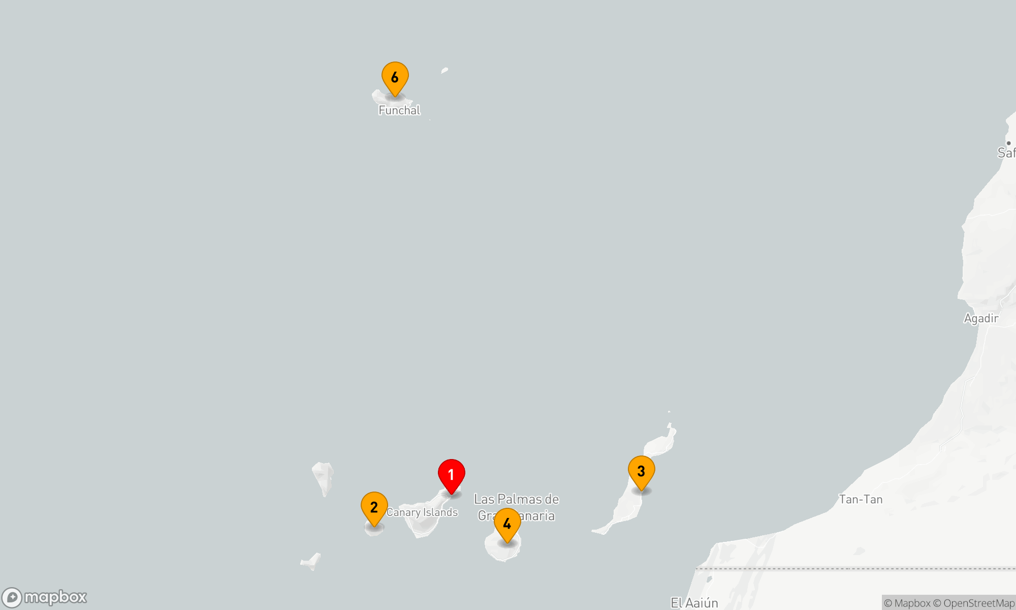 Route 7 Nächte - Inseltraum-Odyssee Kanaren & Madeira